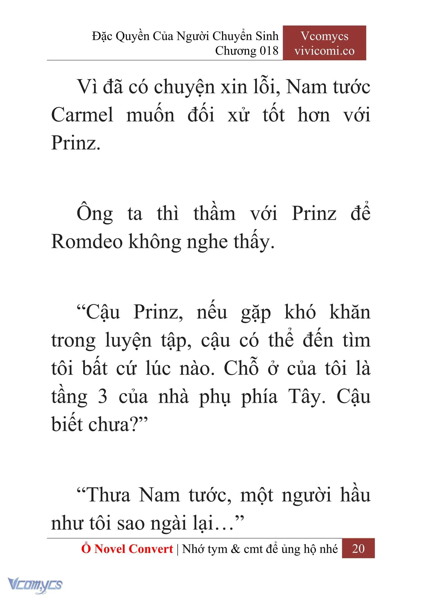[Novel] Đặc Quyền Của Người Chuyển Sinh Chapter 18 - Trang 23