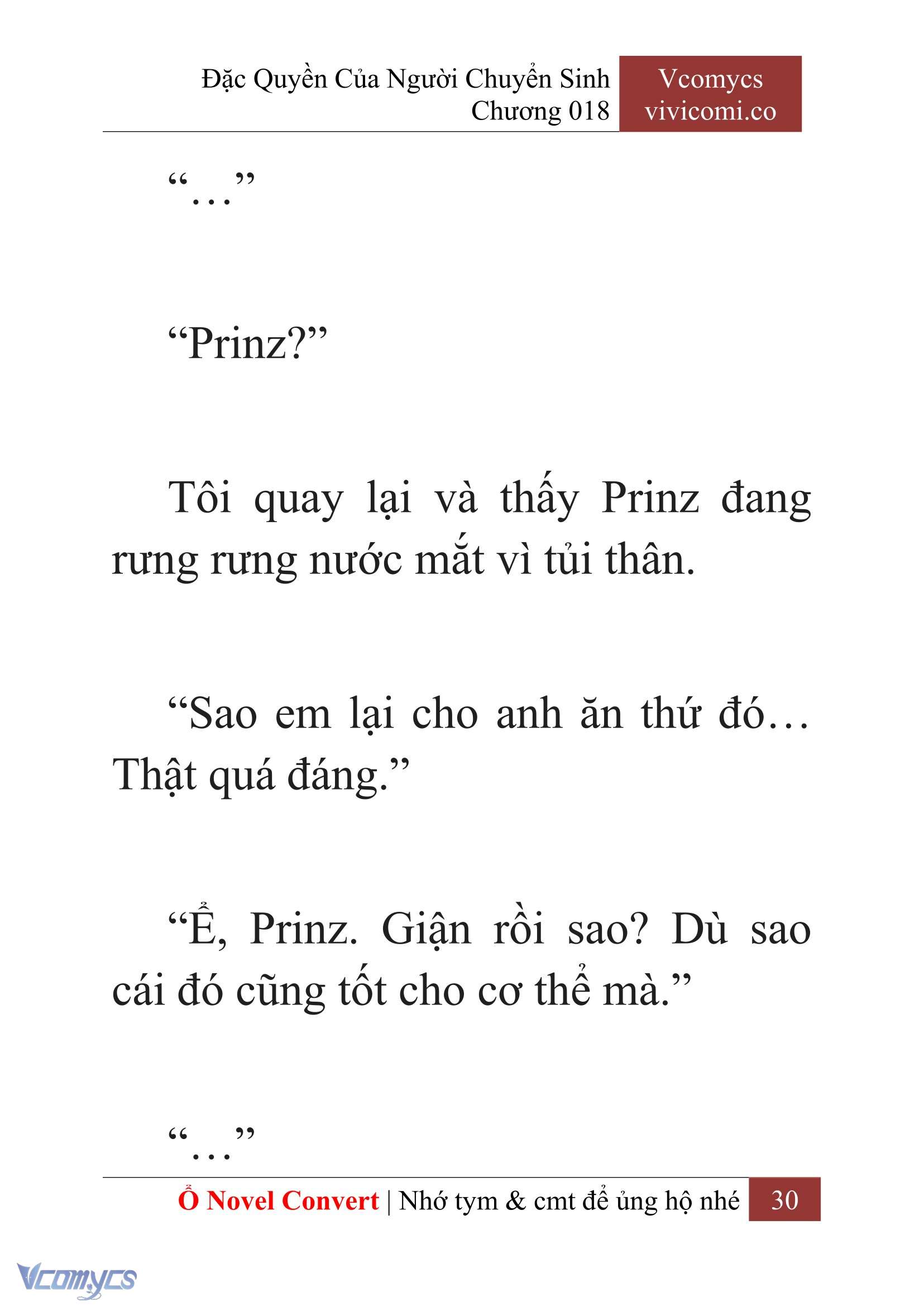 [Novel] Đặc Quyền Của Người Chuyển Sinh Chapter 18 - Trang 33