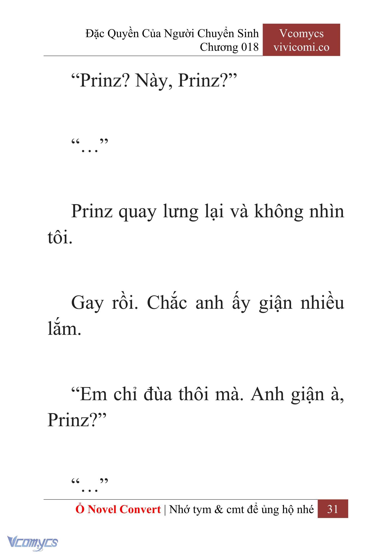 [Novel] Đặc Quyền Của Người Chuyển Sinh Chapter 18 - Trang 34
