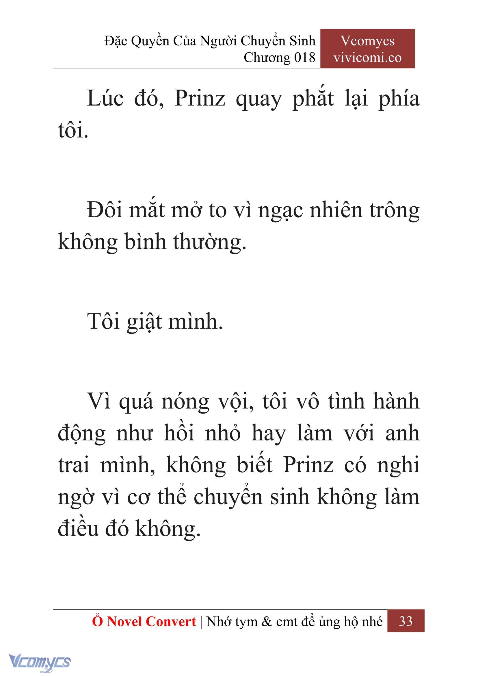 [Novel] Đặc Quyền Của Người Chuyển Sinh Chapter 18 - Trang 35