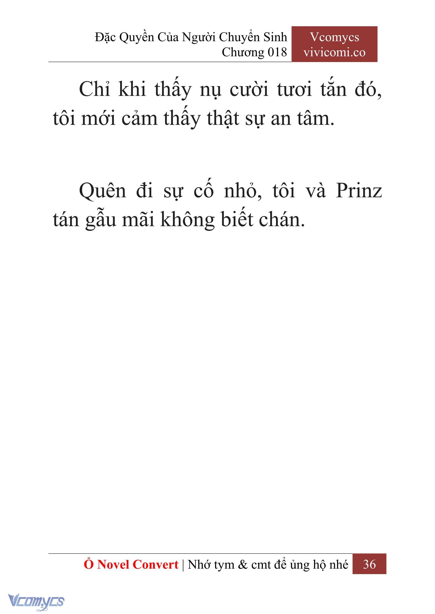 [Novel] Đặc Quyền Của Người Chuyển Sinh Chapter 18 - Trang 38