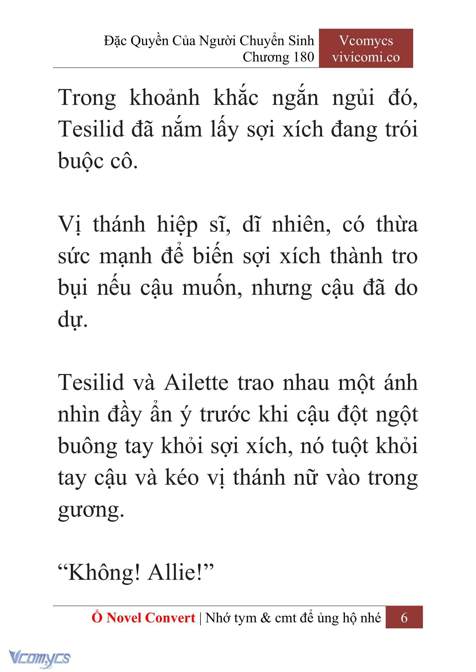 [Novel] Đặc Quyền Của Người Chuyển Sinh Chapter 180 - Trang 10