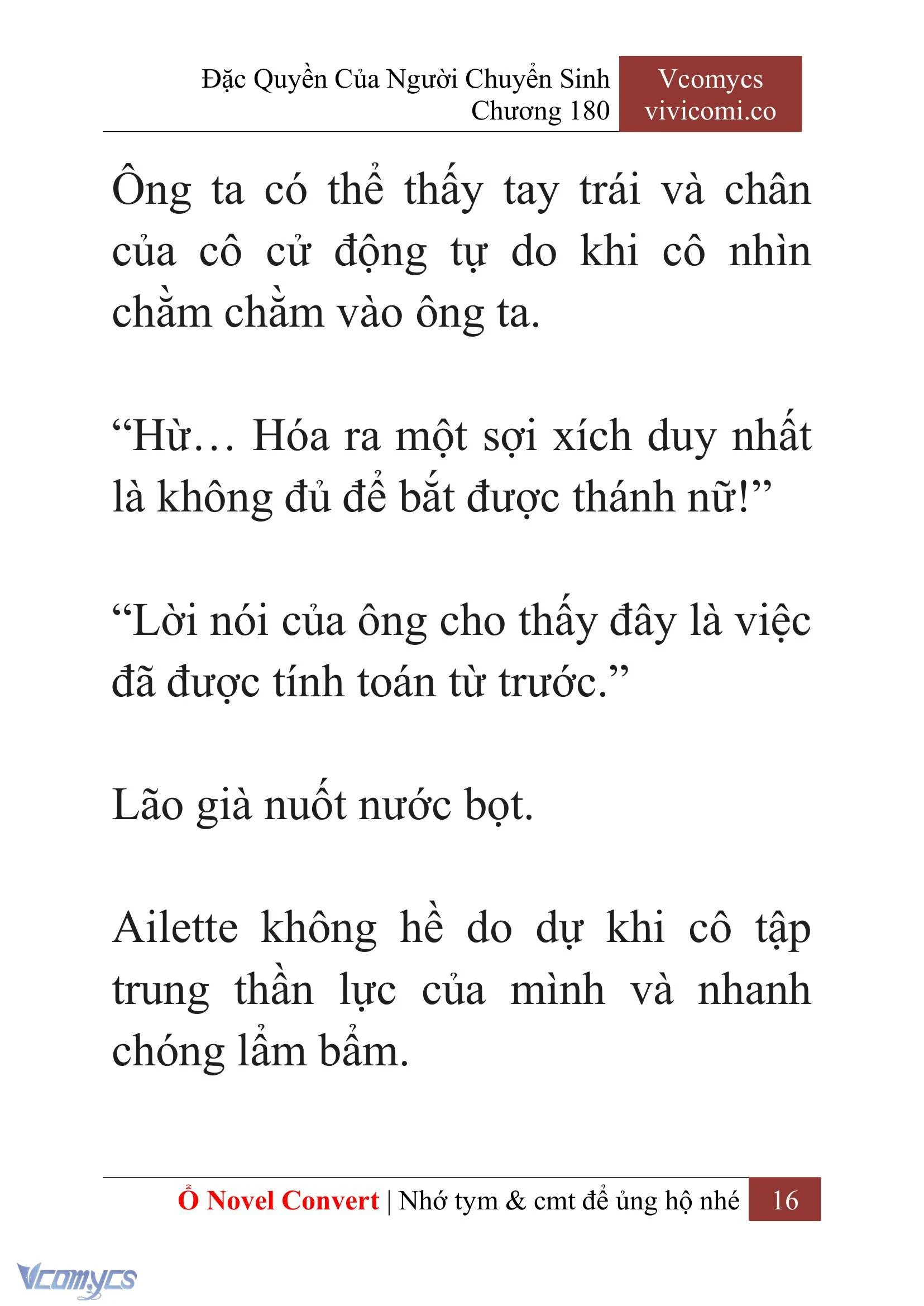 [Novel] Đặc Quyền Của Người Chuyển Sinh Chapter 180 - Trang 20