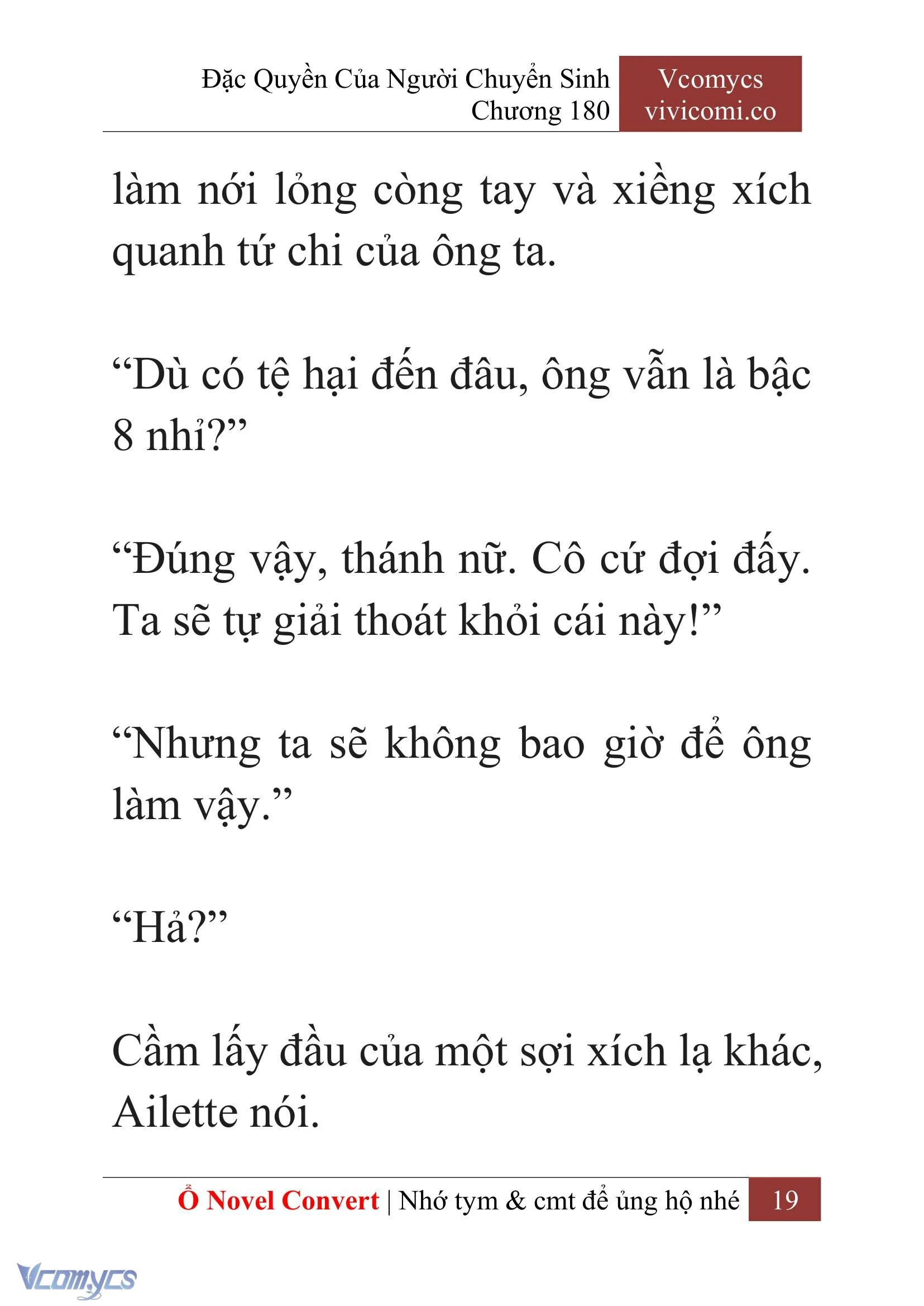 [Novel] Đặc Quyền Của Người Chuyển Sinh Chapter 180 - Trang 23