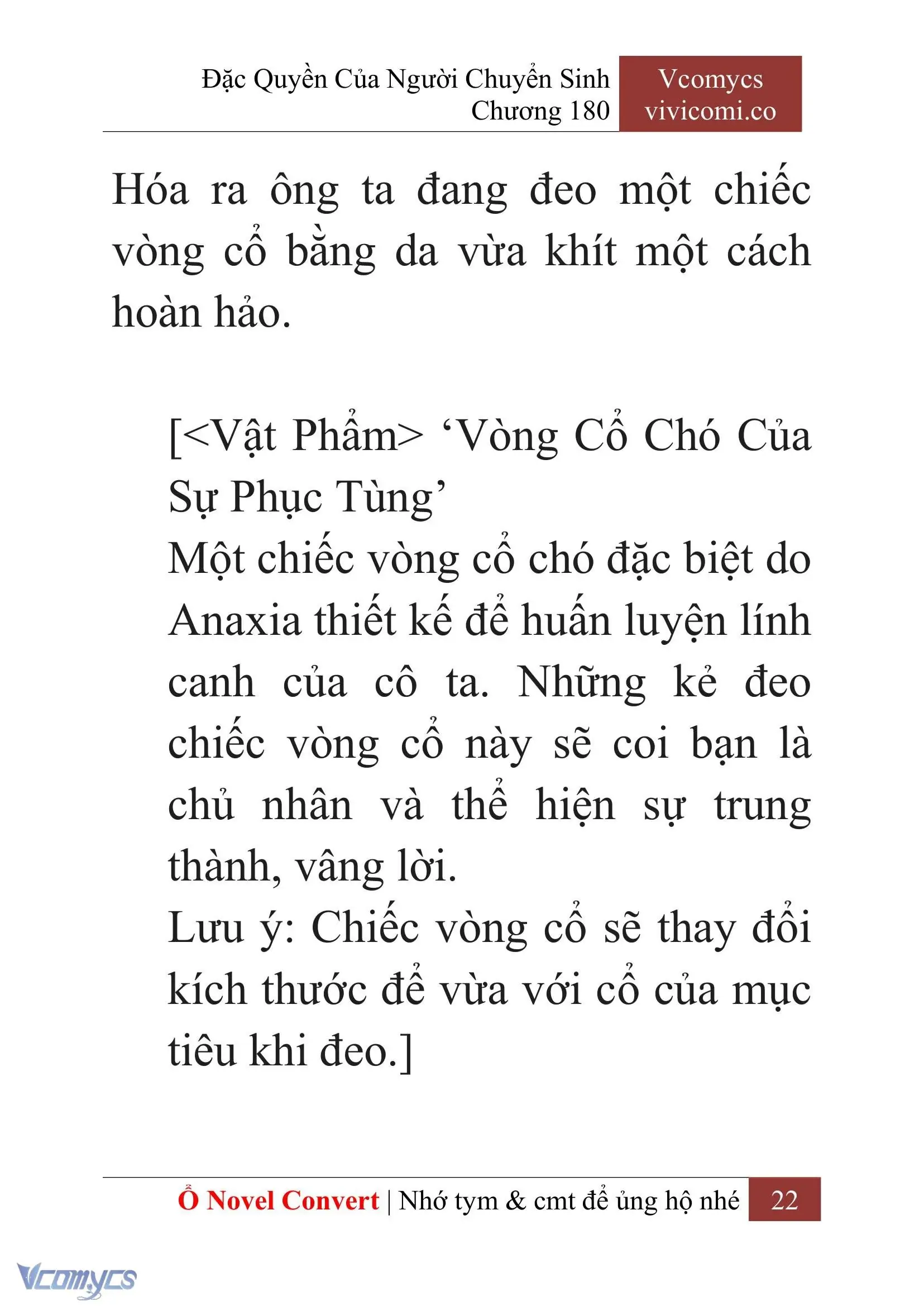 [Novel] Đặc Quyền Của Người Chuyển Sinh Chapter 180 - Trang 26