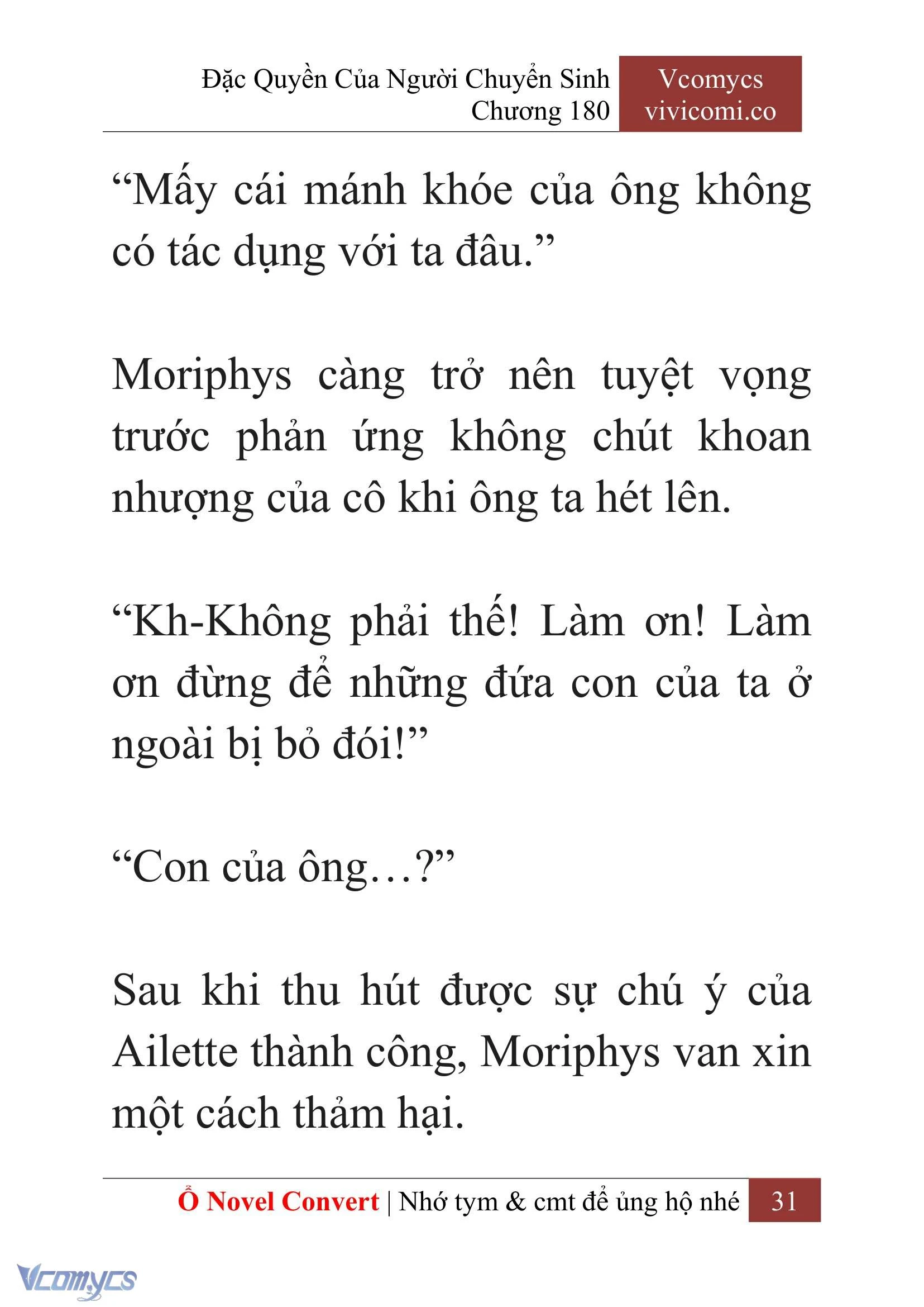 [Novel] Đặc Quyền Của Người Chuyển Sinh Chapter 180 - Trang 35