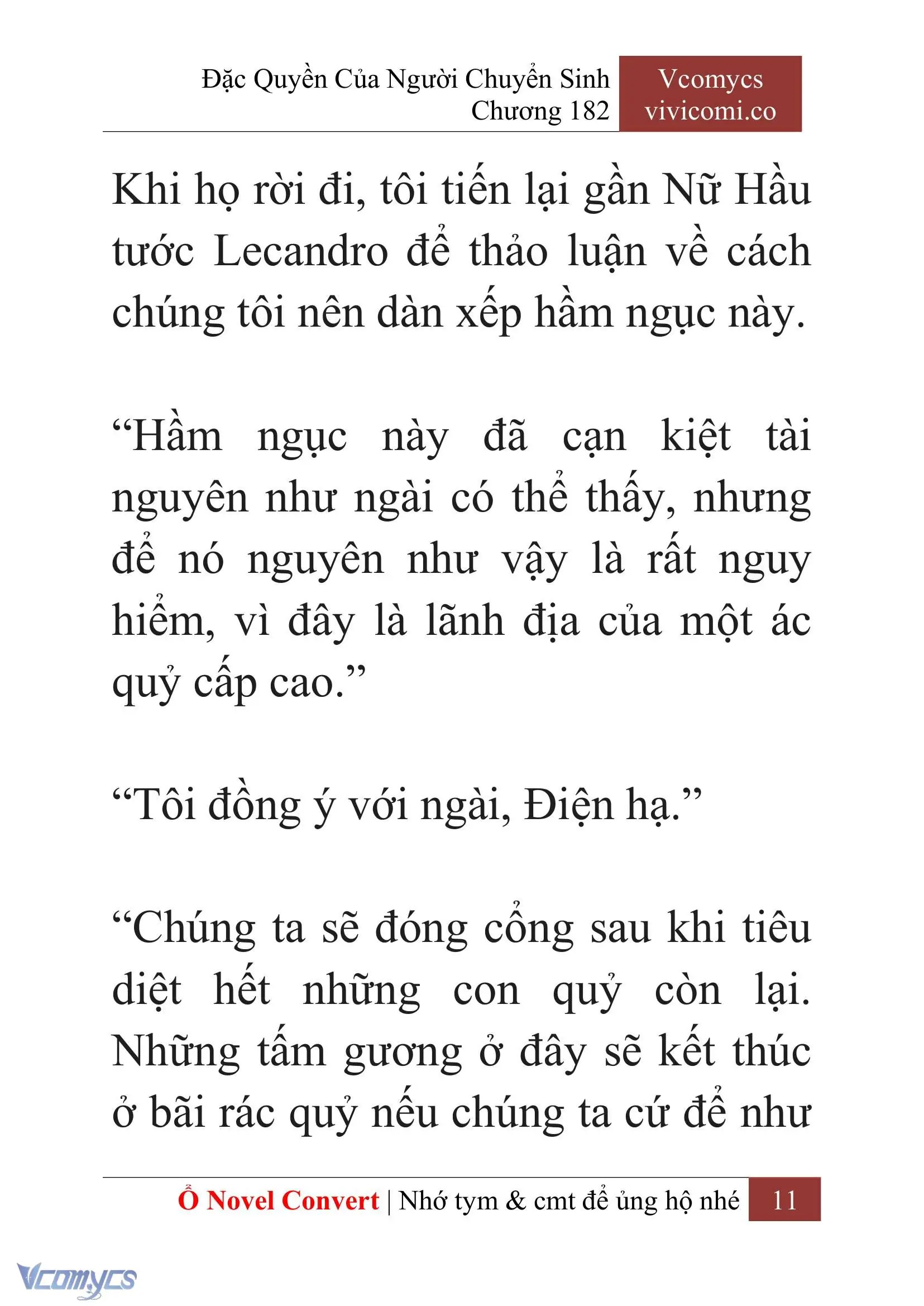 [Novel] Đặc Quyền Của Người Chuyển Sinh Chapter 182 - Trang 15