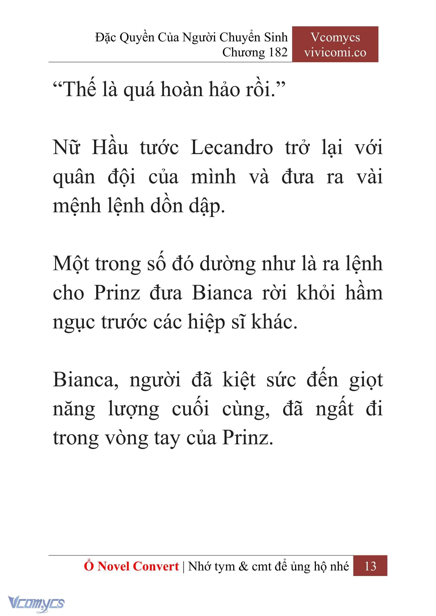 [Novel] Đặc Quyền Của Người Chuyển Sinh Chapter 182 - Trang 17