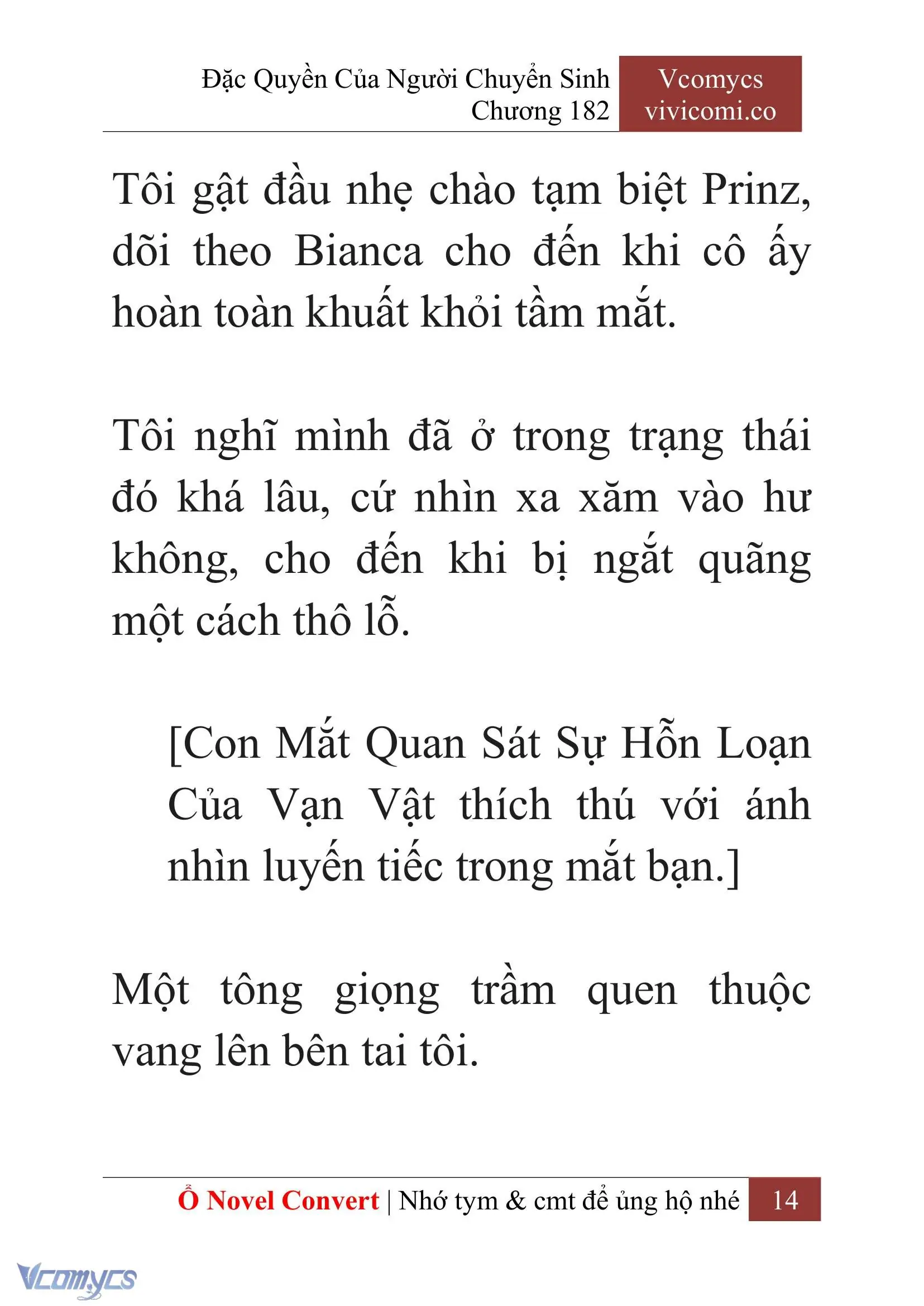 [Novel] Đặc Quyền Của Người Chuyển Sinh Chapter 182 - Trang 18