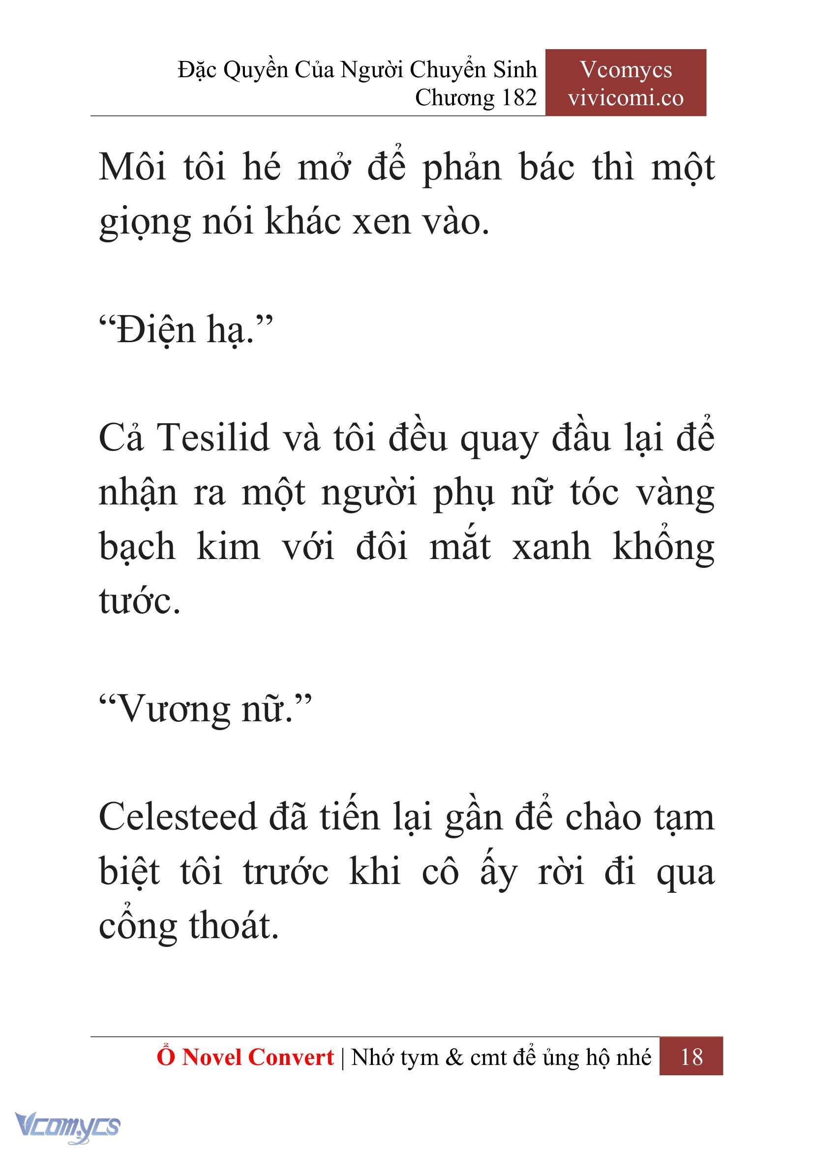 [Novel] Đặc Quyền Của Người Chuyển Sinh Chapter 182 - Trang 22