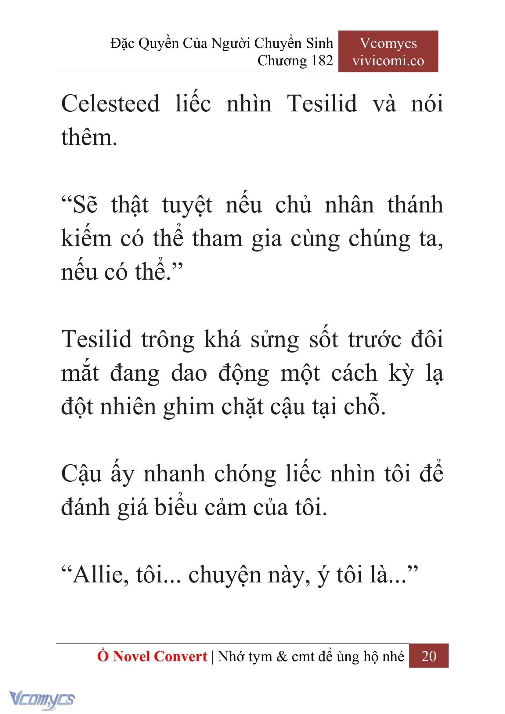 [Novel] Đặc Quyền Của Người Chuyển Sinh Chapter 182 - Trang 24