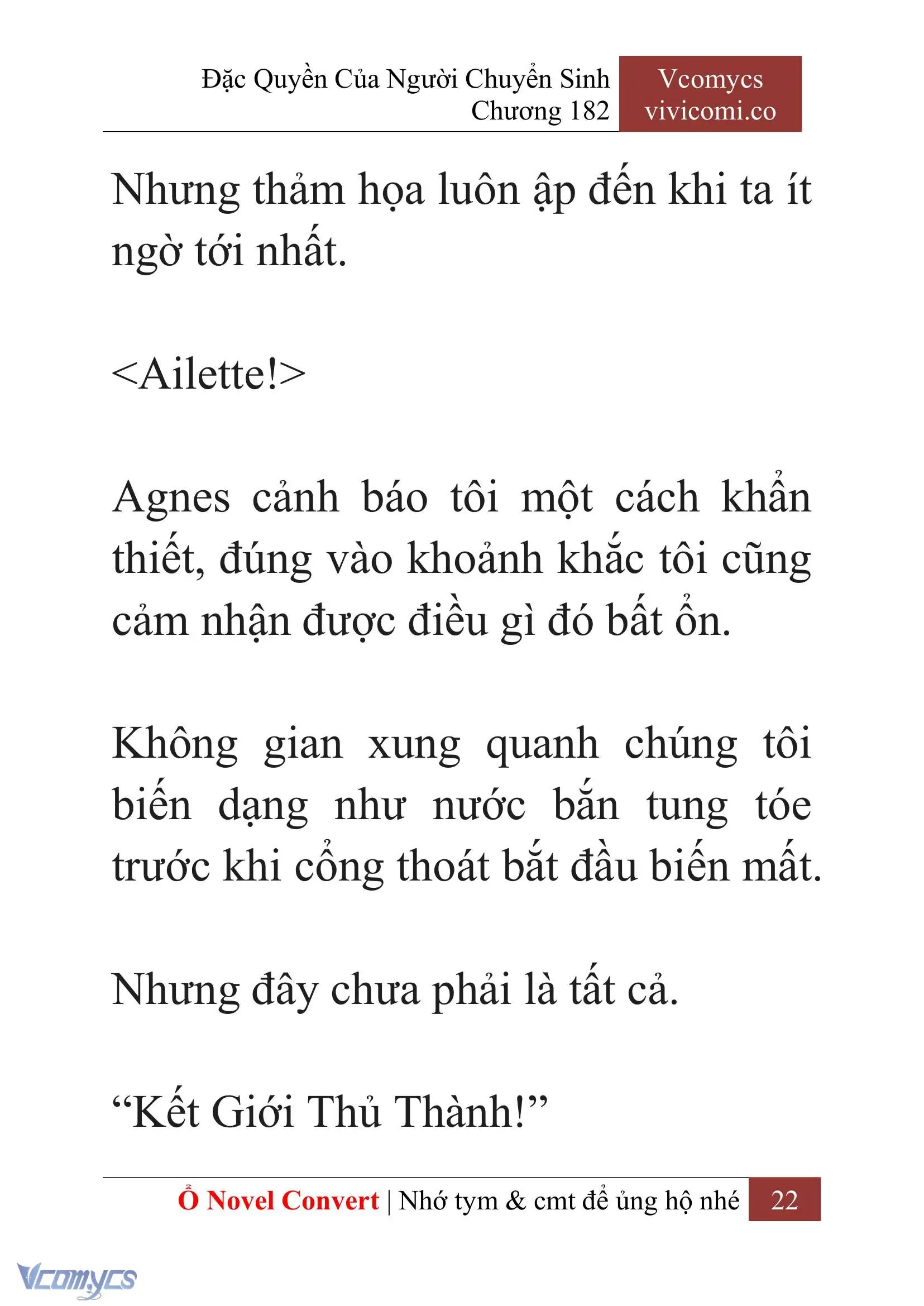 [Novel] Đặc Quyền Của Người Chuyển Sinh Chapter 182 - Trang 26