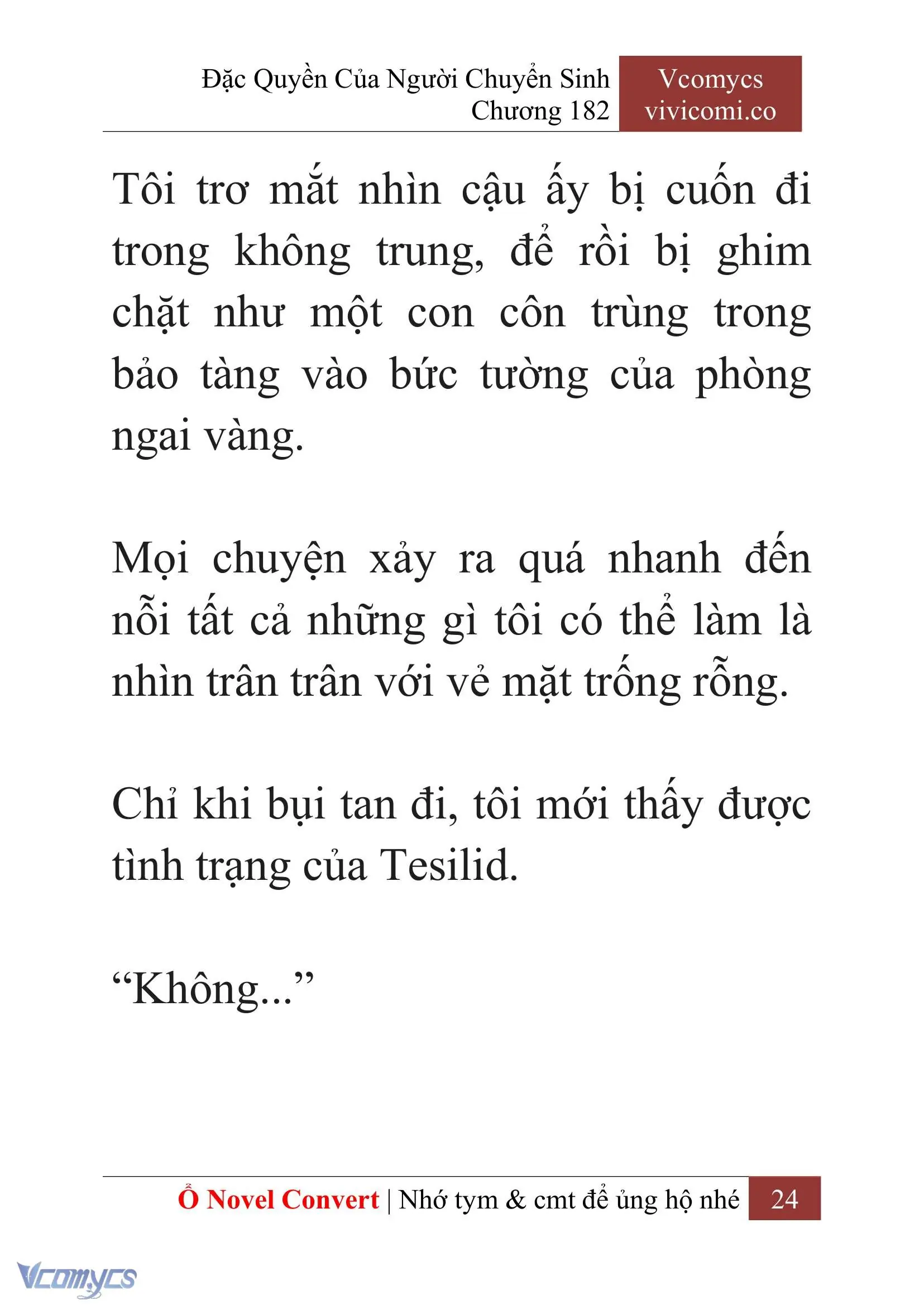 [Novel] Đặc Quyền Của Người Chuyển Sinh Chapter 182 - Trang 28