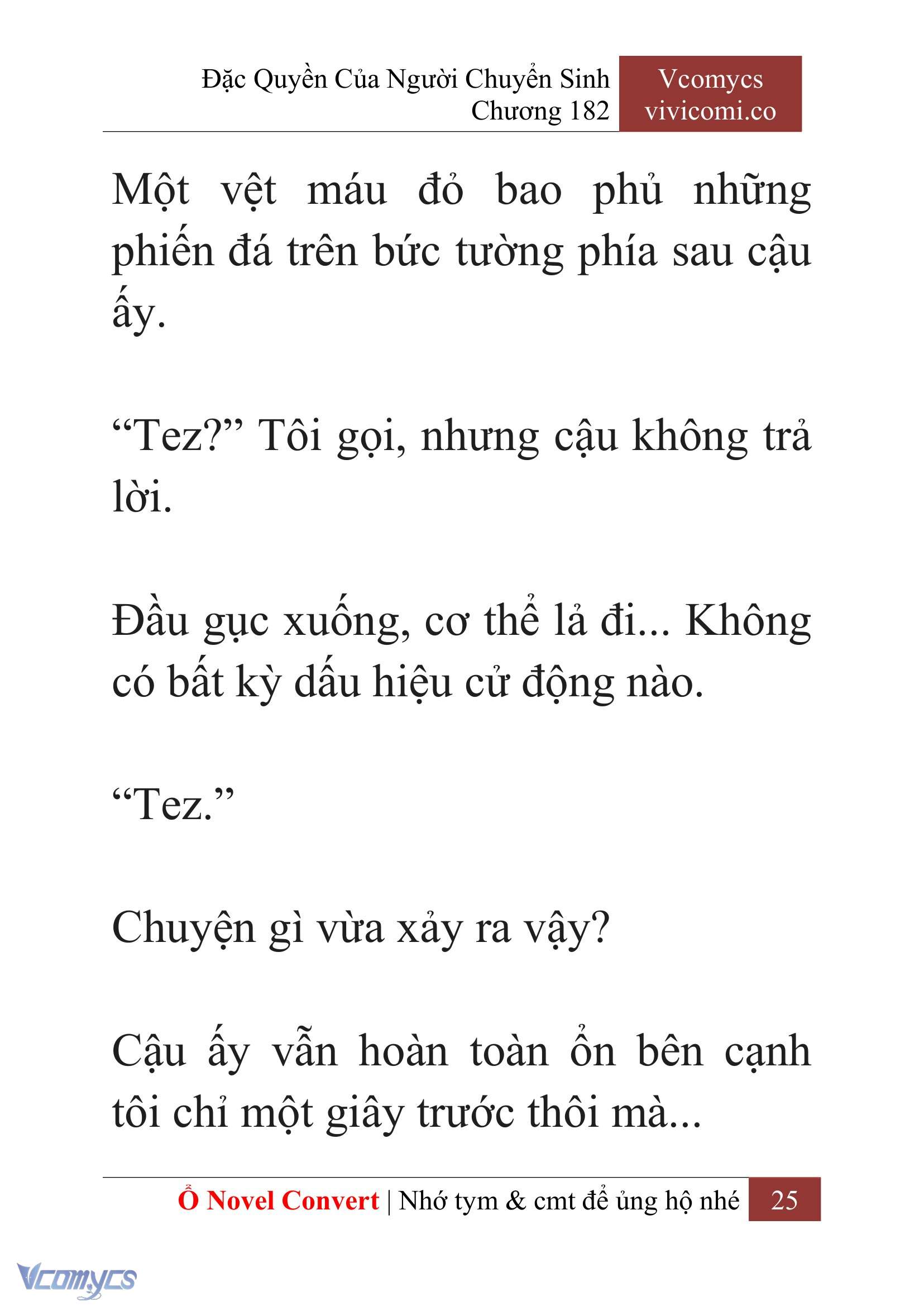 [Novel] Đặc Quyền Của Người Chuyển Sinh Chapter 182 - Trang 29