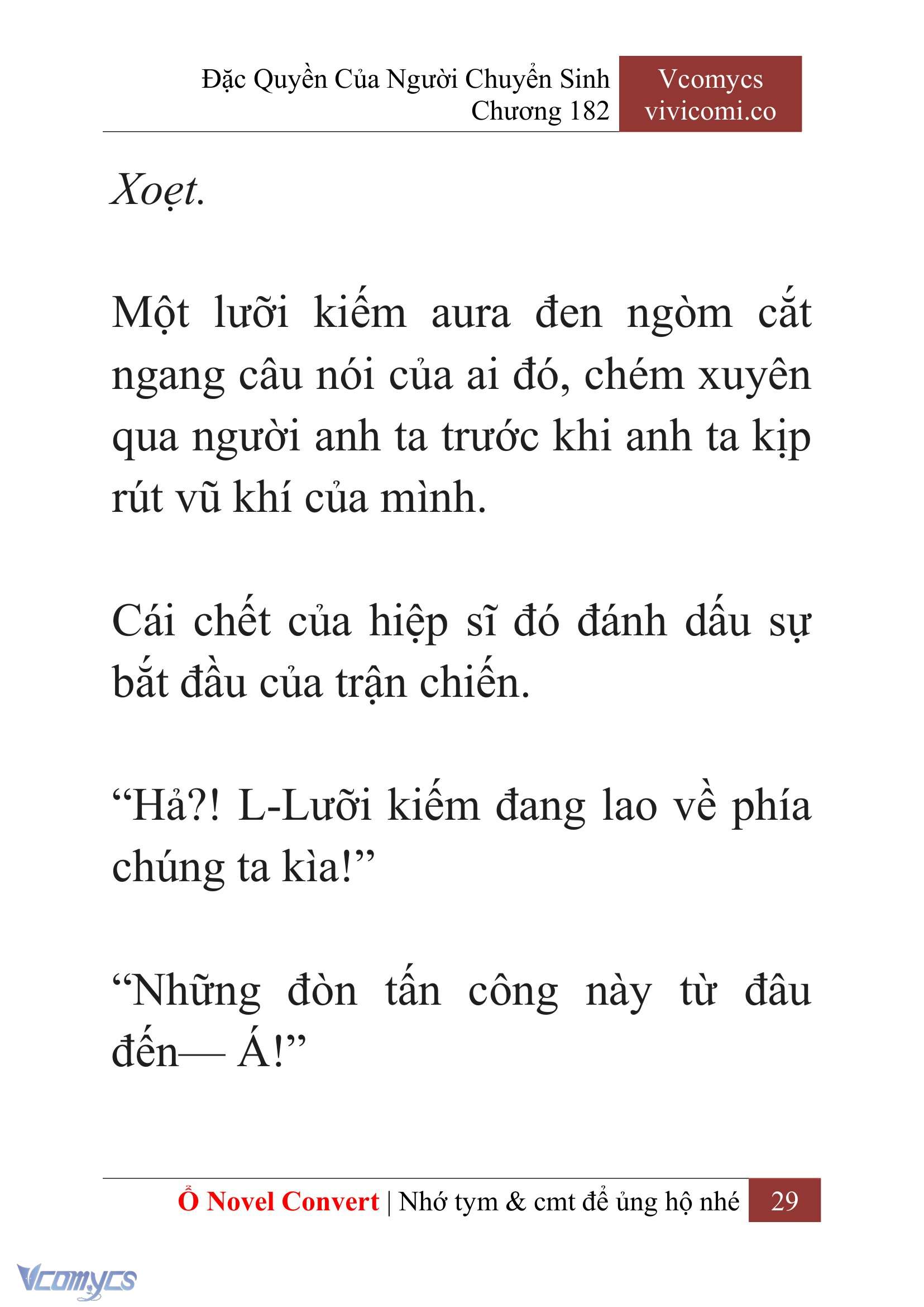 [Novel] Đặc Quyền Của Người Chuyển Sinh Chapter 182 - Trang 33