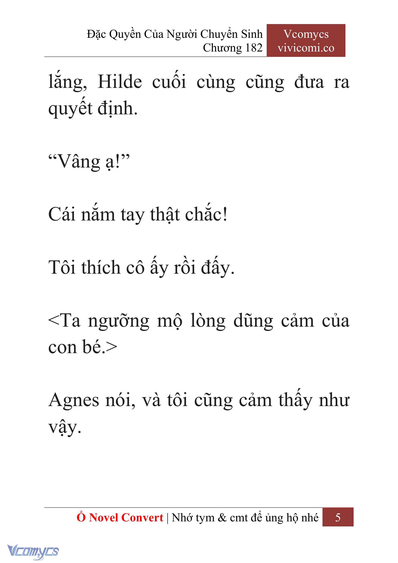 [Novel] Đặc Quyền Của Người Chuyển Sinh Chapter 182 - Trang 9