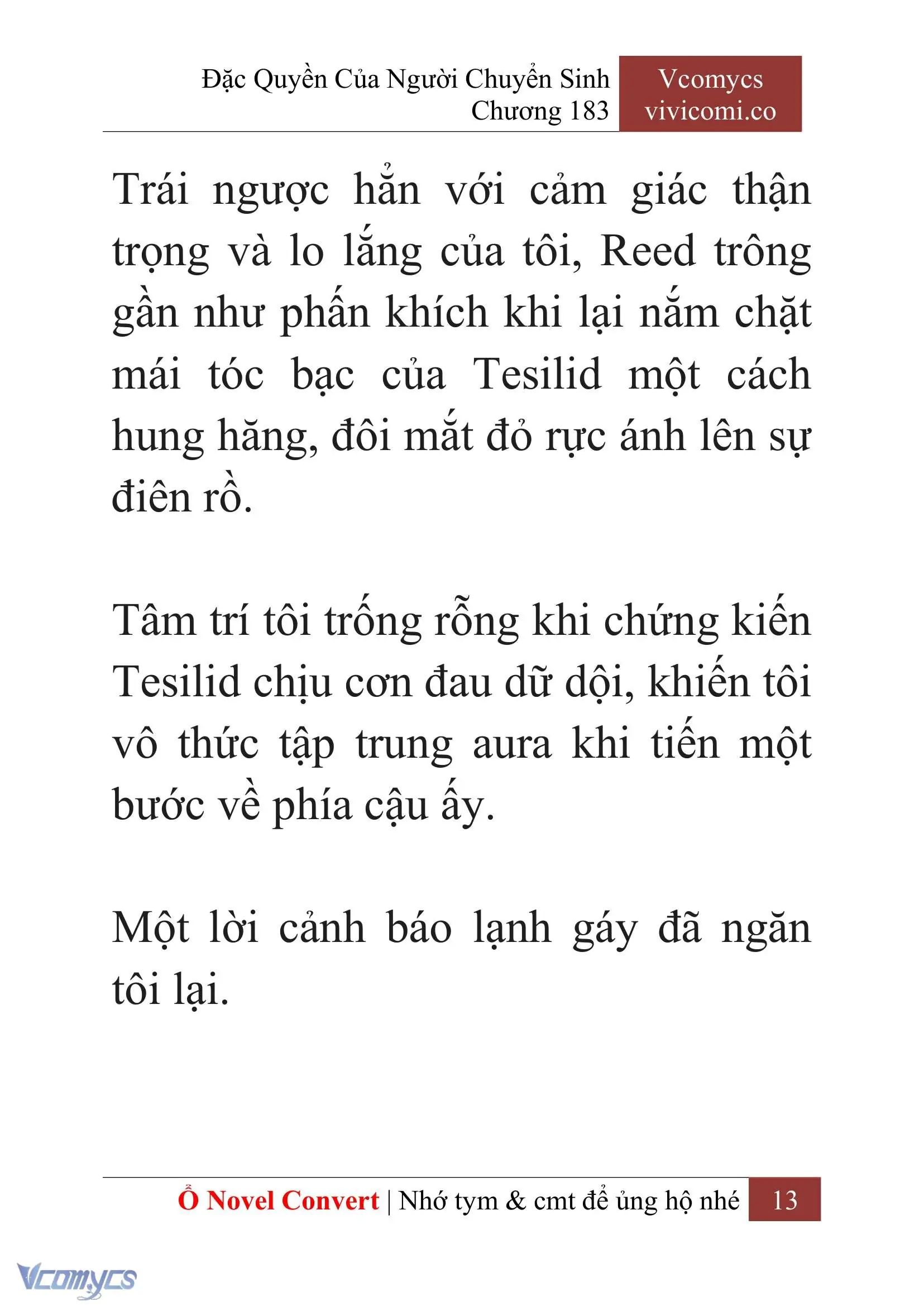 [Novel] Đặc Quyền Của Người Chuyển Sinh Chapter 183 - Trang 17