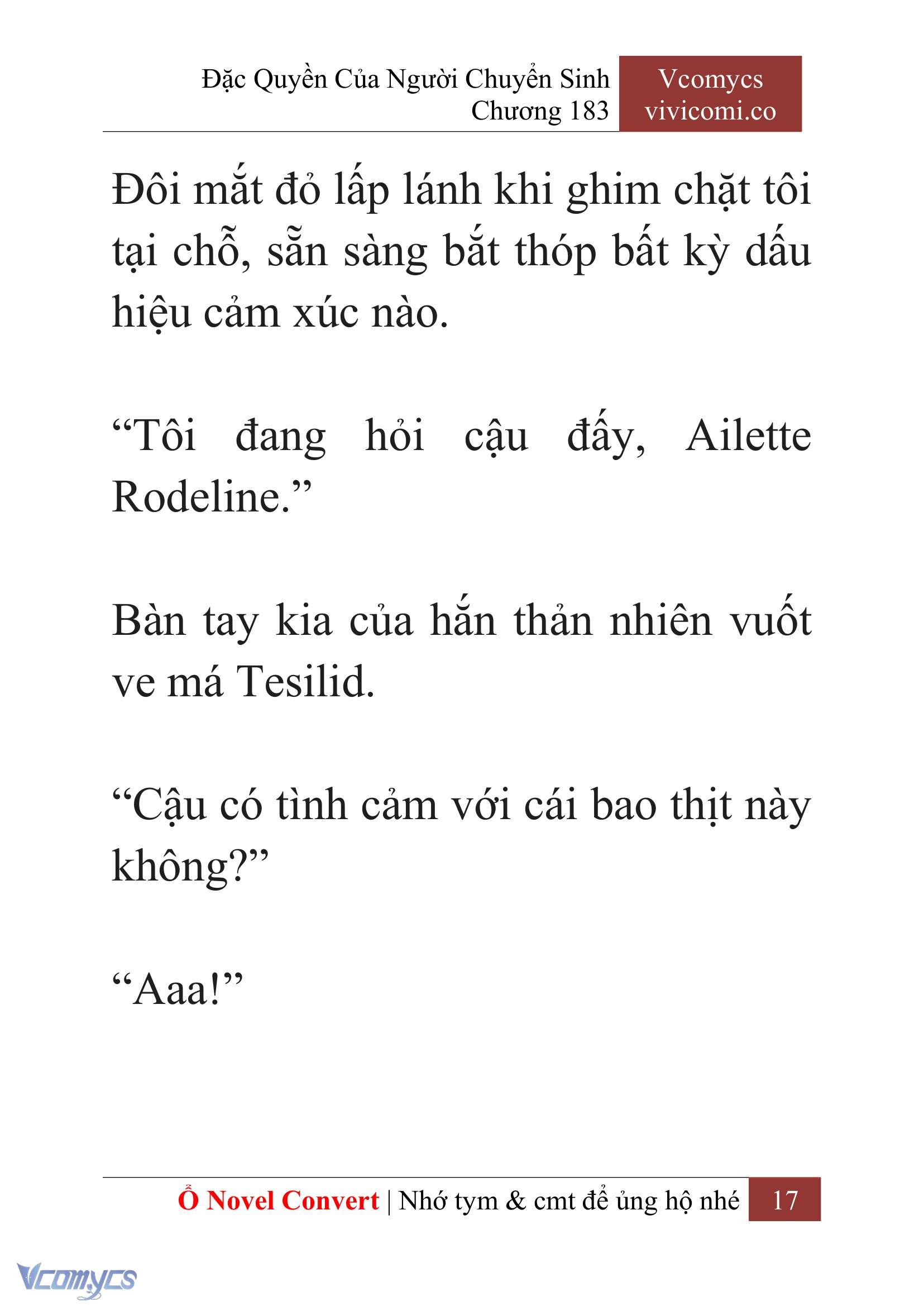 [Novel] Đặc Quyền Của Người Chuyển Sinh Chapter 183 - Trang 21