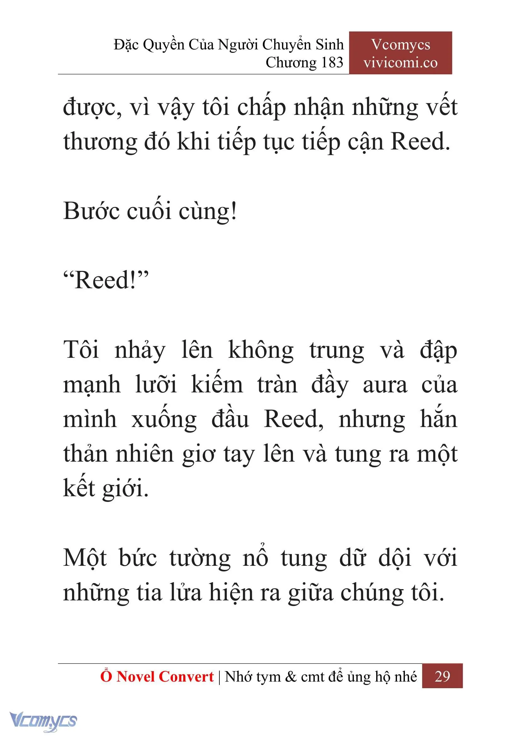 [Novel] Đặc Quyền Của Người Chuyển Sinh Chapter 183 - Trang 33