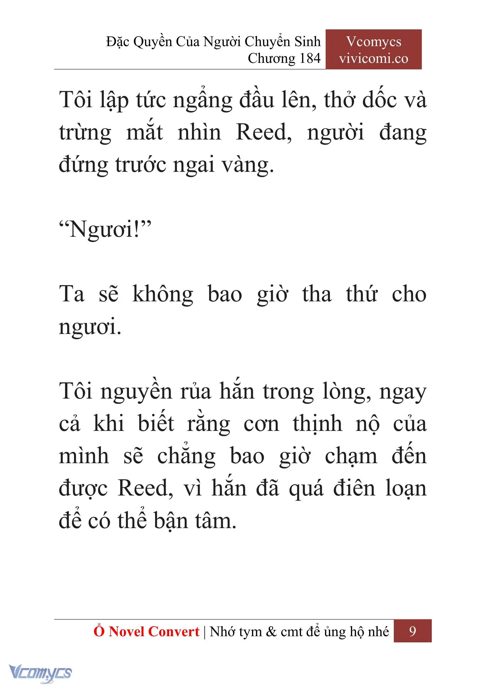 [Novel] Đặc Quyền Của Người Chuyển Sinh Chapter 184 - Trang 13