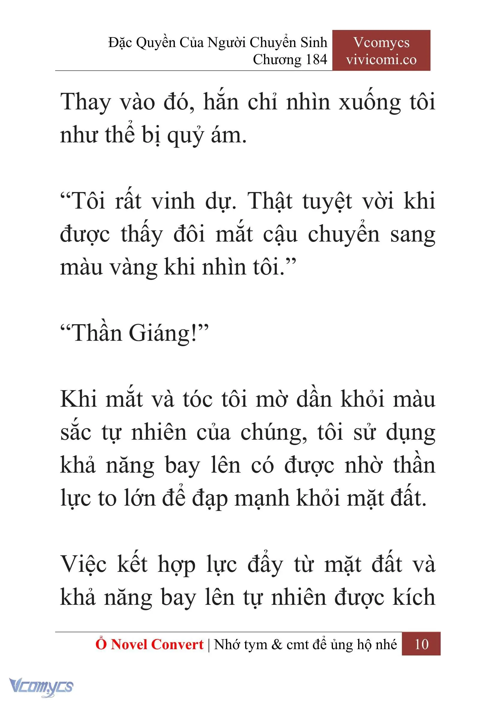 [Novel] Đặc Quyền Của Người Chuyển Sinh Chapter 184 - Trang 14