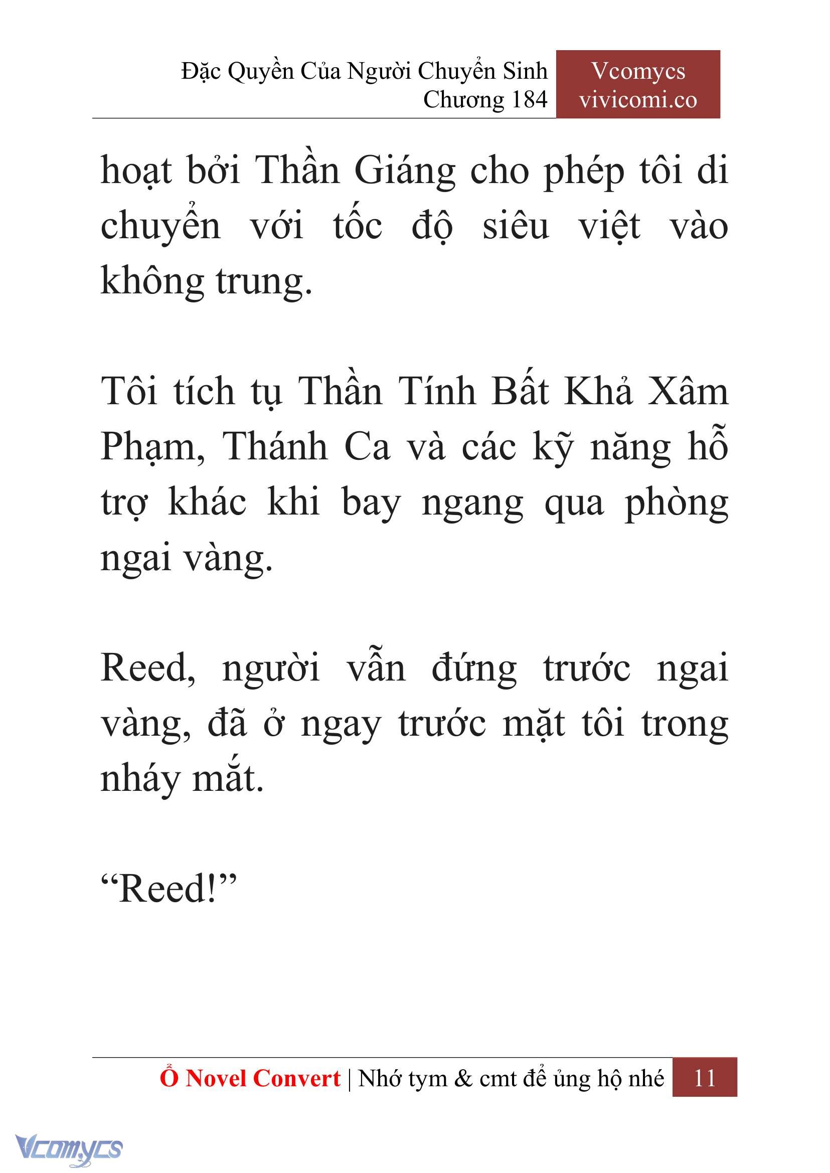 [Novel] Đặc Quyền Của Người Chuyển Sinh Chapter 184 - Trang 15