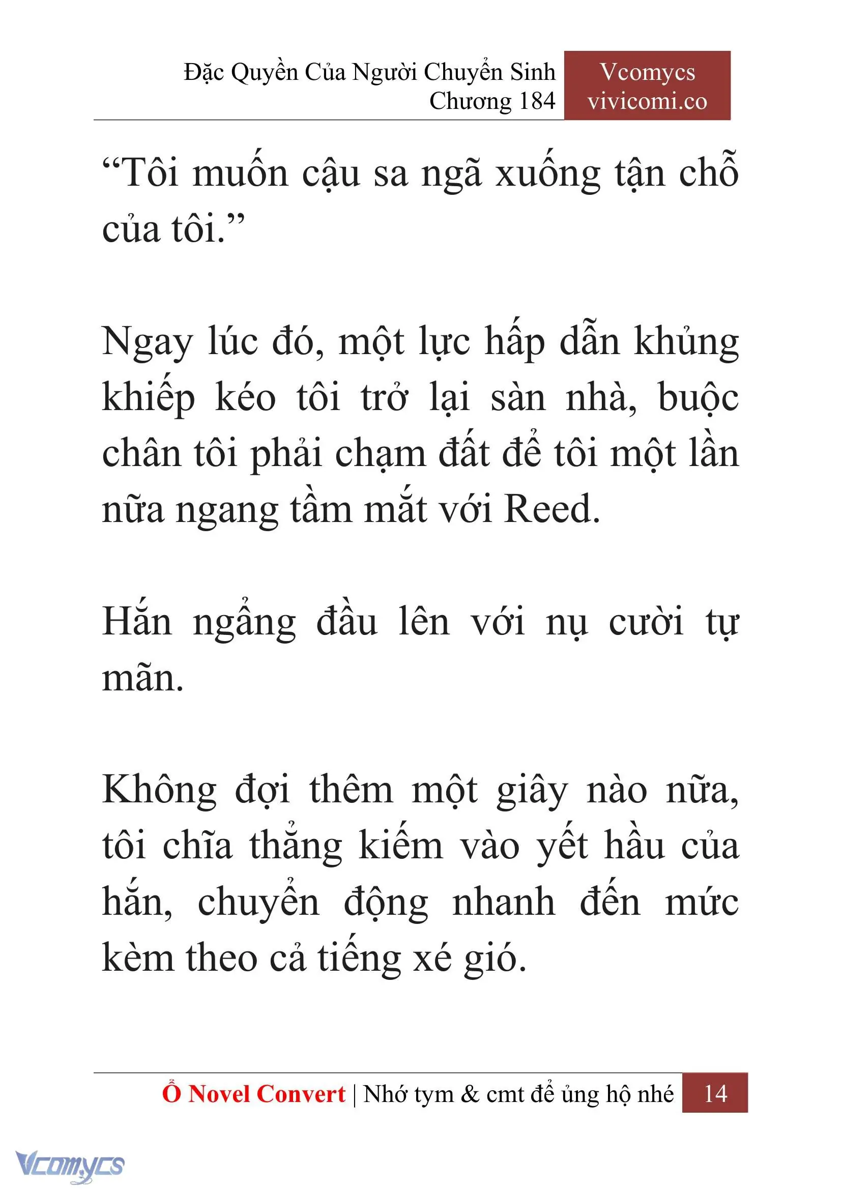[Novel] Đặc Quyền Của Người Chuyển Sinh Chapter 184 - Trang 18
