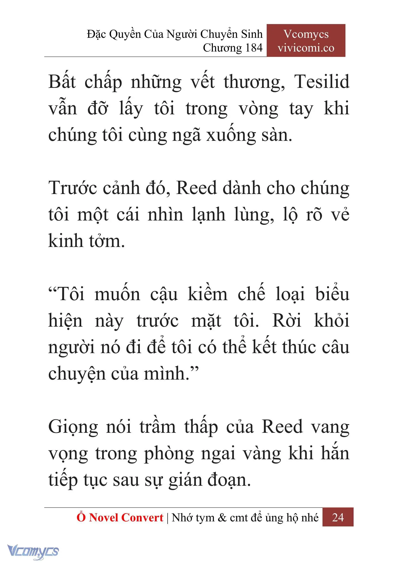 [Novel] Đặc Quyền Của Người Chuyển Sinh Chapter 184 - Trang 28
