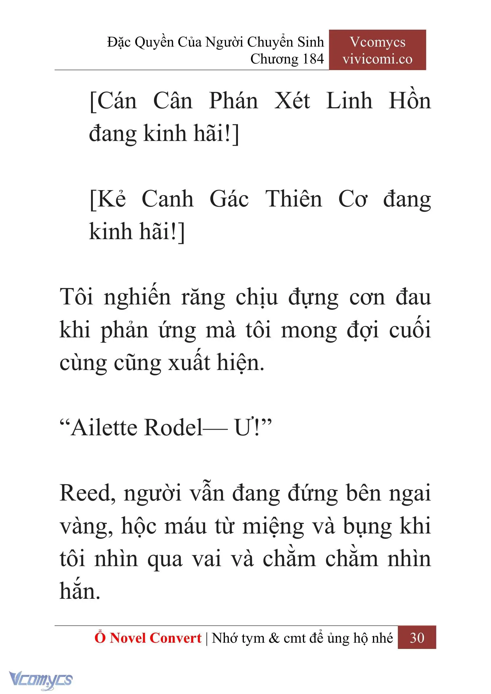 [Novel] Đặc Quyền Của Người Chuyển Sinh Chapter 184 - Trang 34