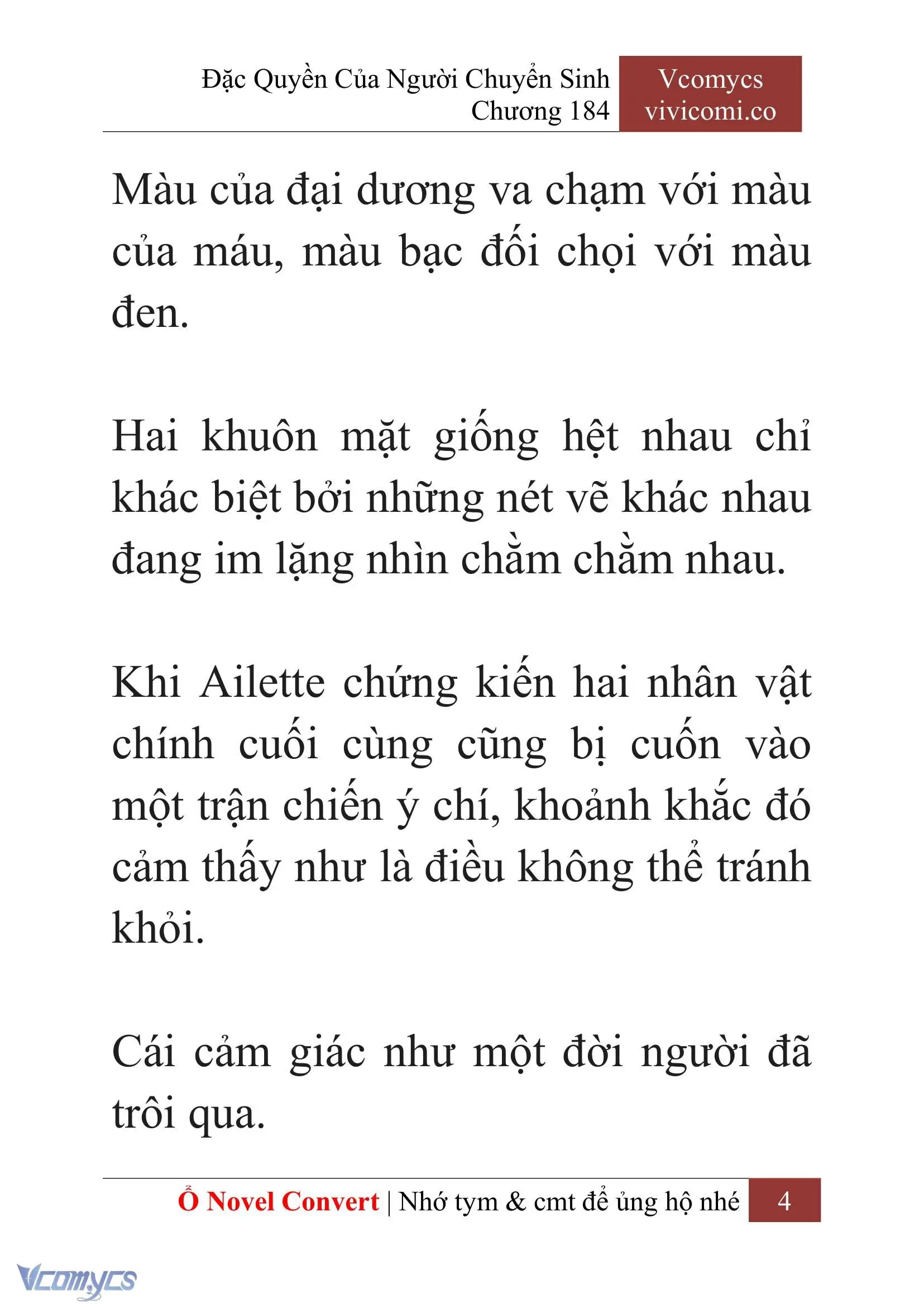 [Novel] Đặc Quyền Của Người Chuyển Sinh Chapter 184 - Trang 8