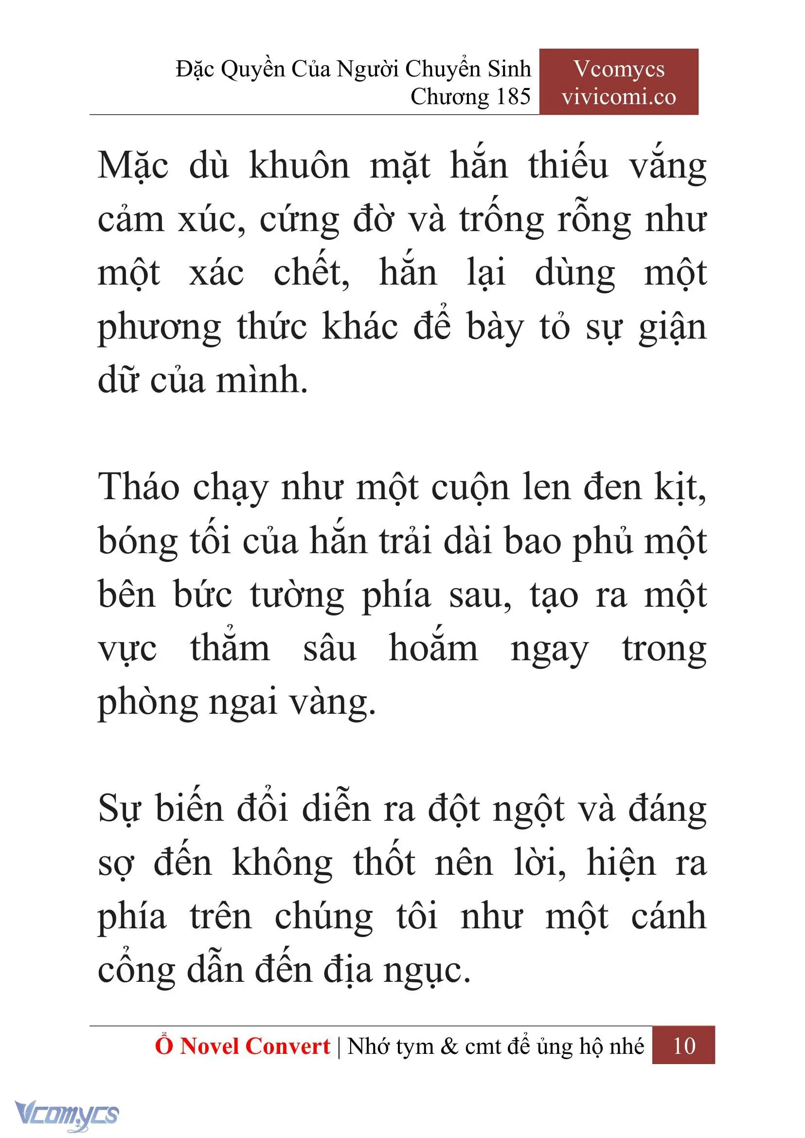 [Novel] Đặc Quyền Của Người Chuyển Sinh Chapter 185 - Trang 14