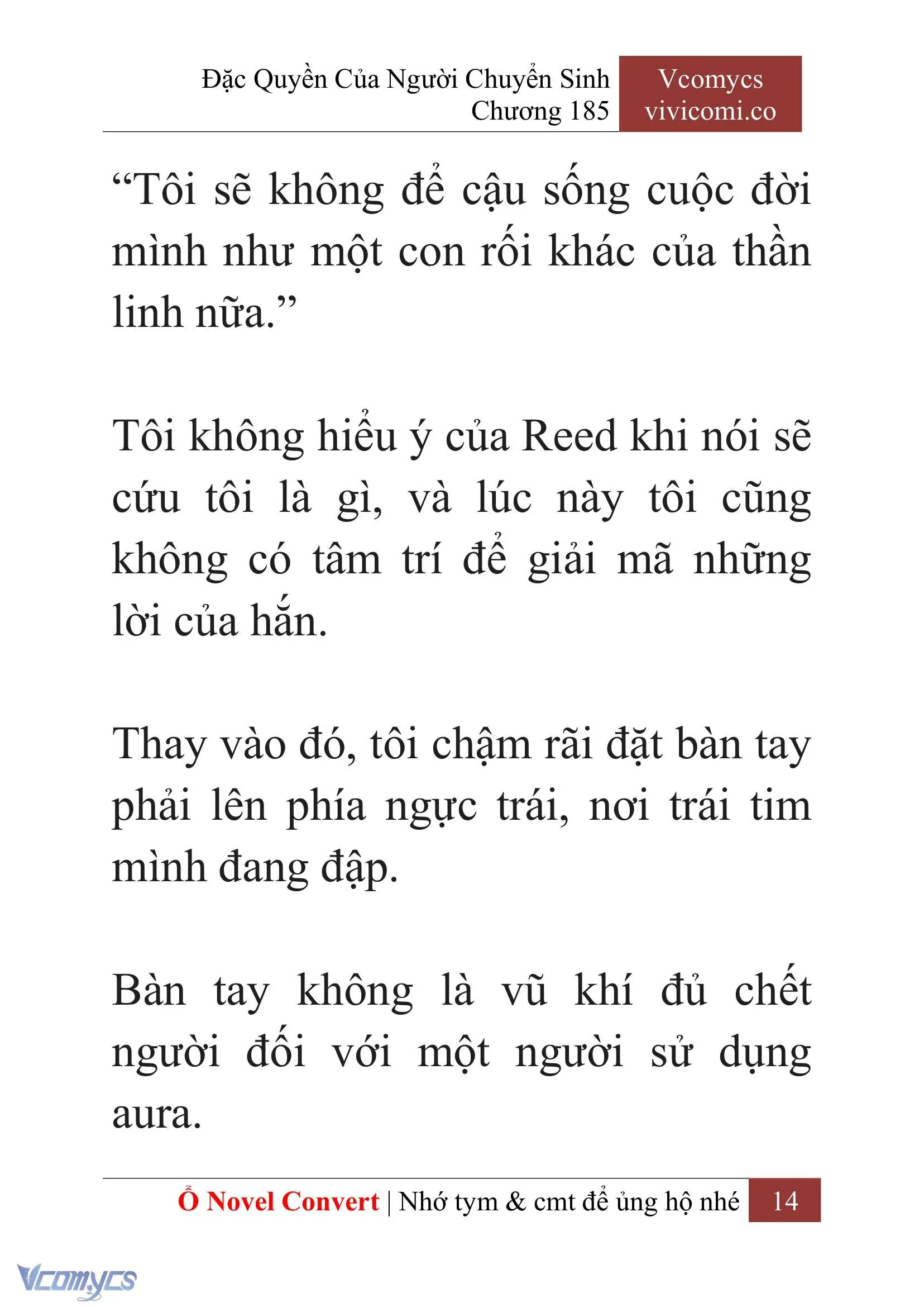 [Novel] Đặc Quyền Của Người Chuyển Sinh Chapter 185 - Trang 18