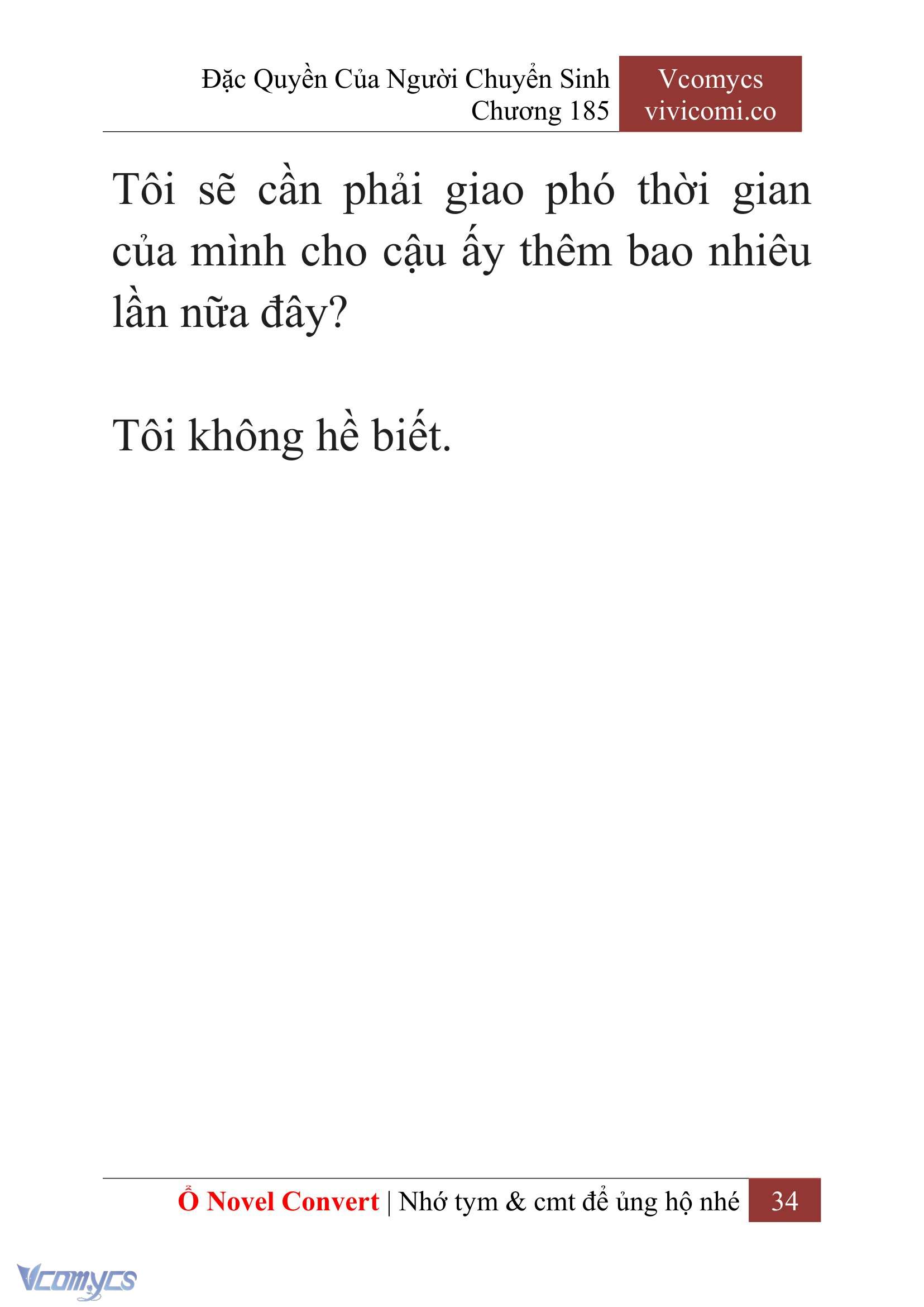 [Novel] Đặc Quyền Của Người Chuyển Sinh Chapter 185 - Trang 38