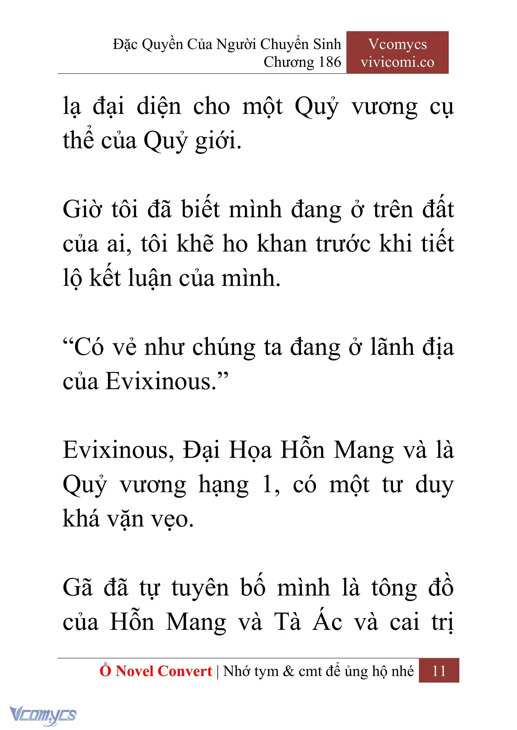 [Novel] Đặc Quyền Của Người Chuyển Sinh Chapter 186 - Trang 15