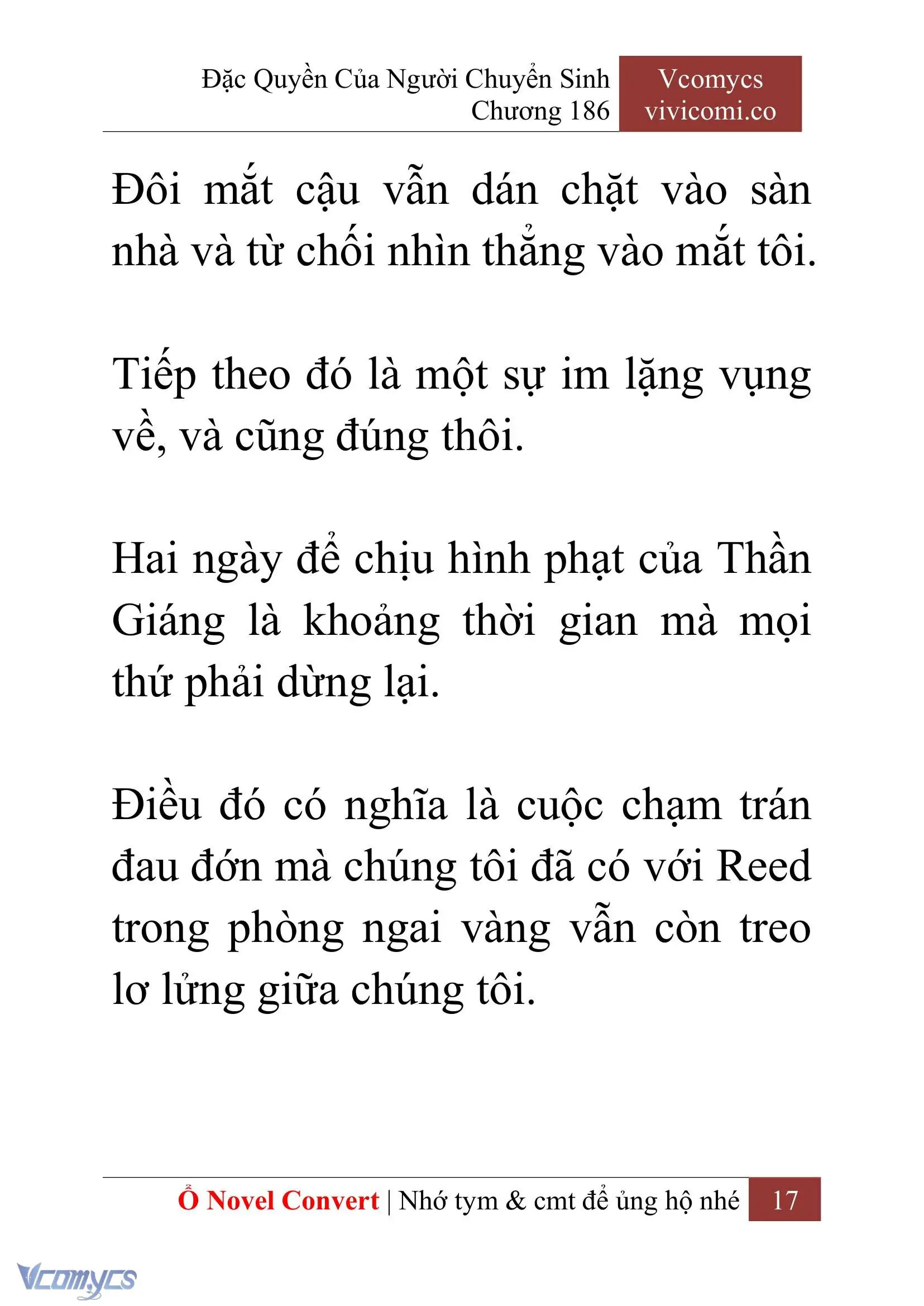 [Novel] Đặc Quyền Của Người Chuyển Sinh Chapter 186 - Trang 21
