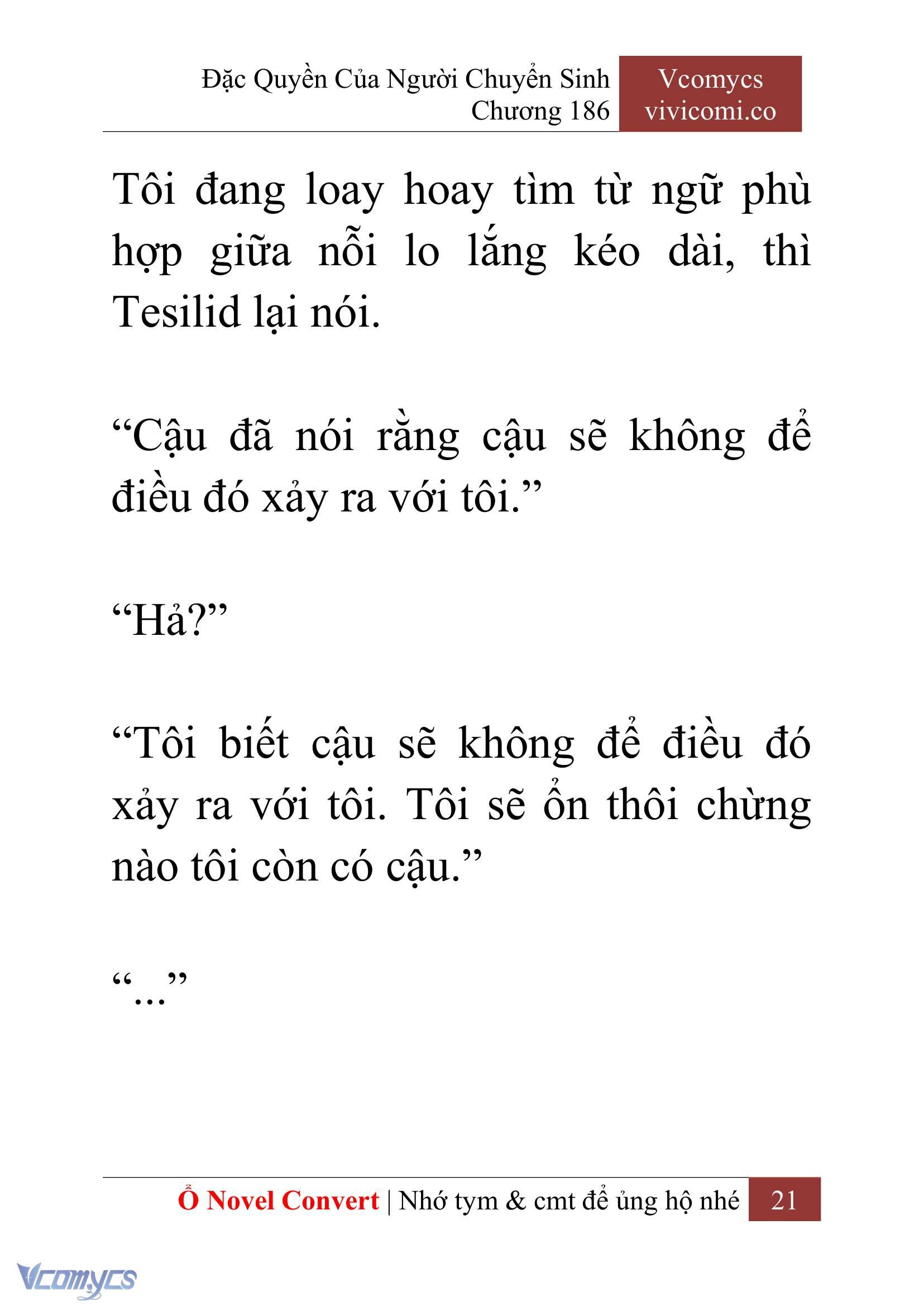 [Novel] Đặc Quyền Của Người Chuyển Sinh Chapter 186 - Trang 25