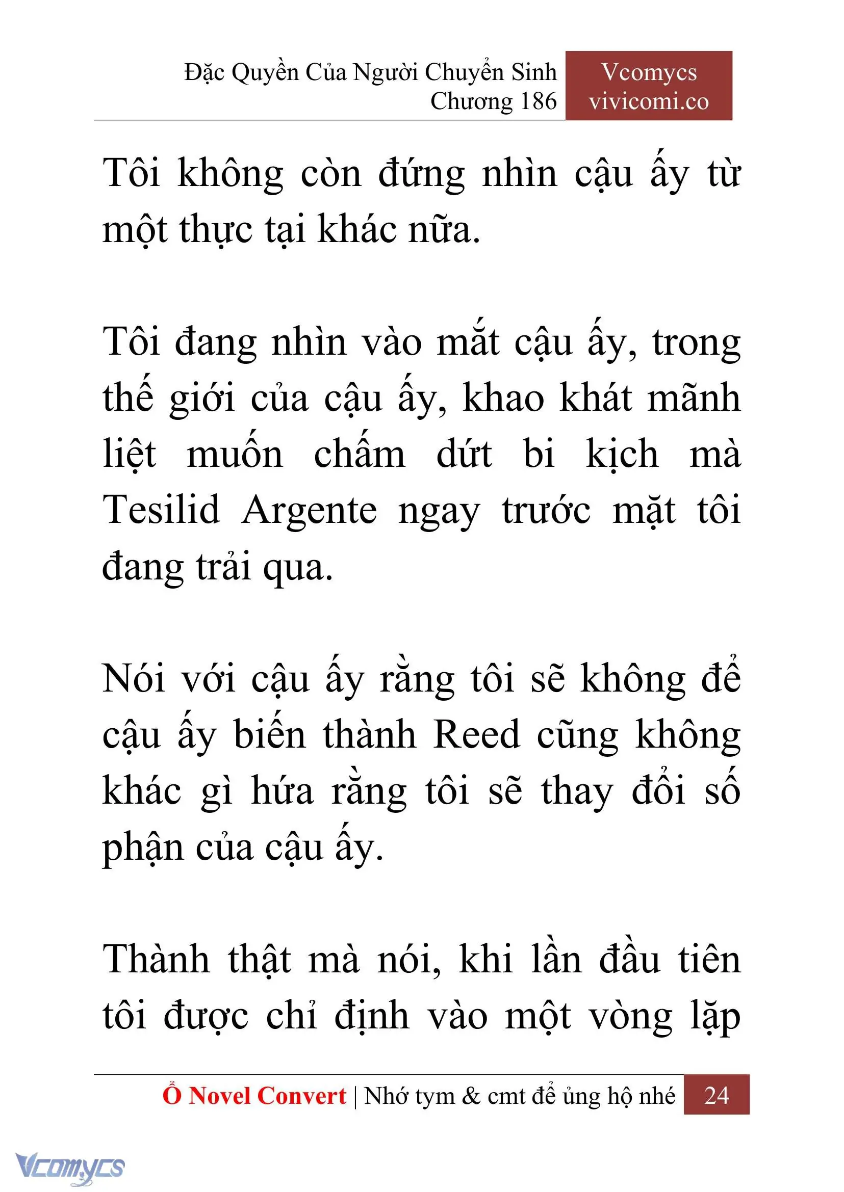 [Novel] Đặc Quyền Của Người Chuyển Sinh Chapter 186 - Trang 28