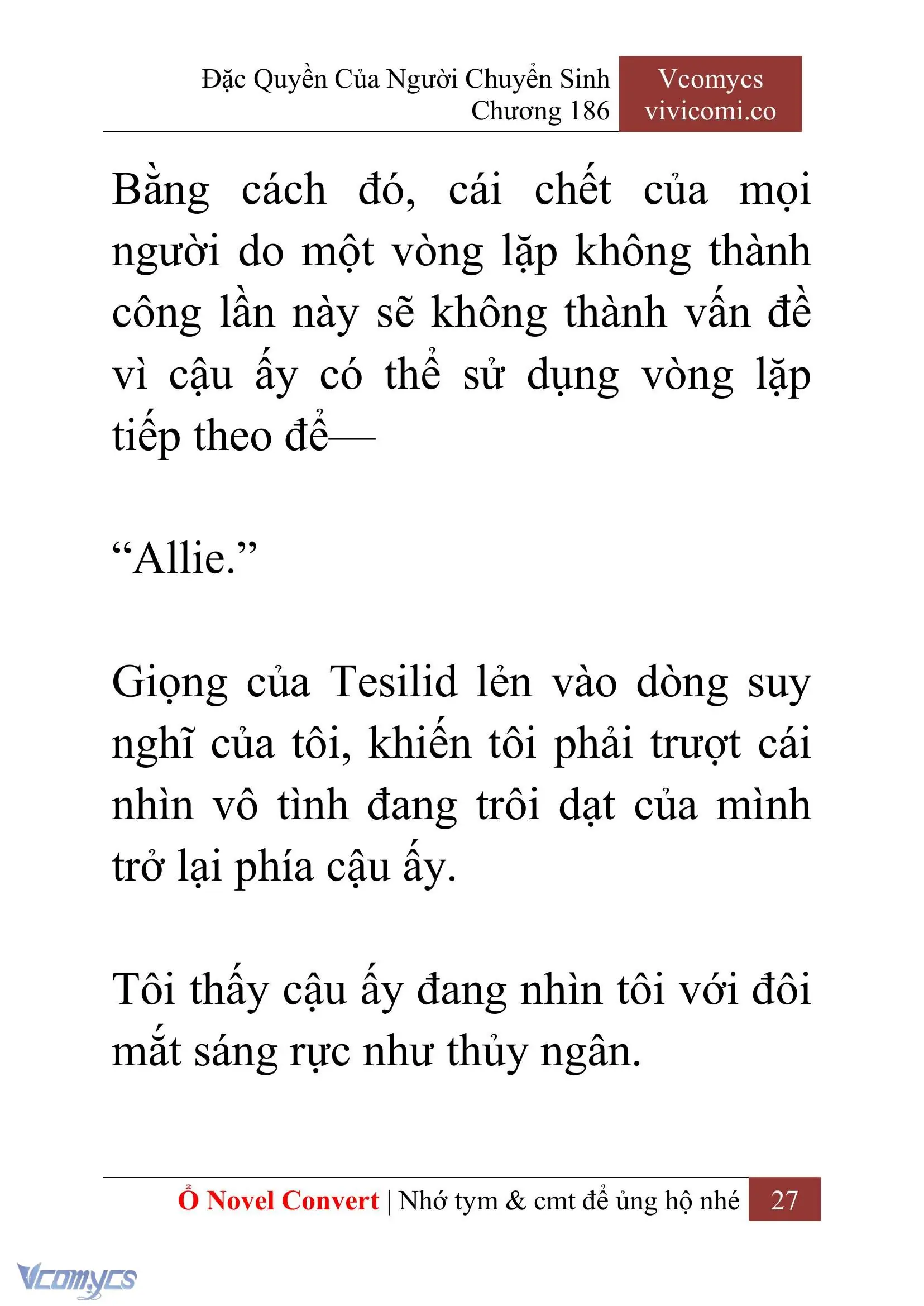 [Novel] Đặc Quyền Của Người Chuyển Sinh Chapter 186 - Trang 31