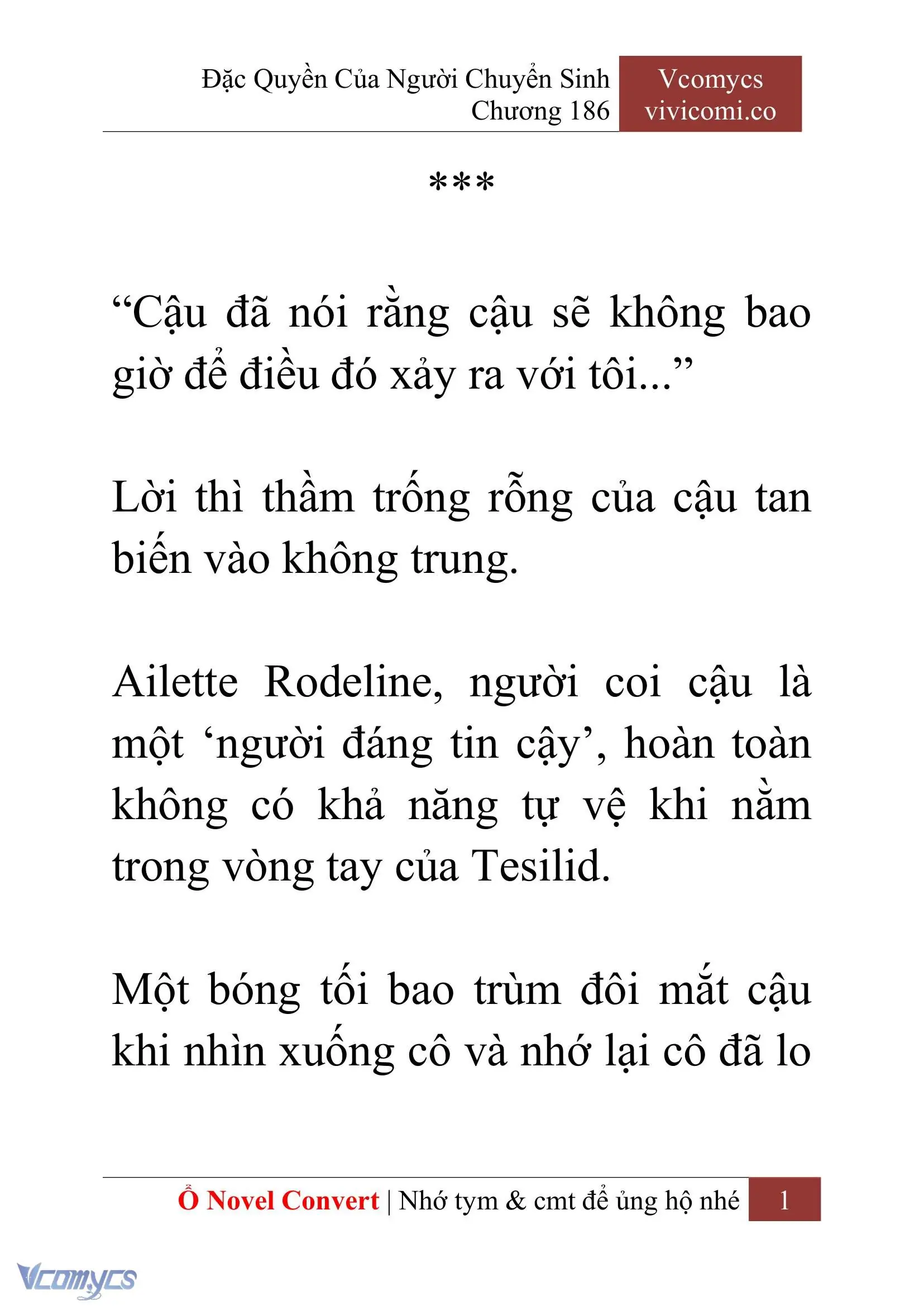 [Novel] Đặc Quyền Của Người Chuyển Sinh Chapter 186 - Trang 5