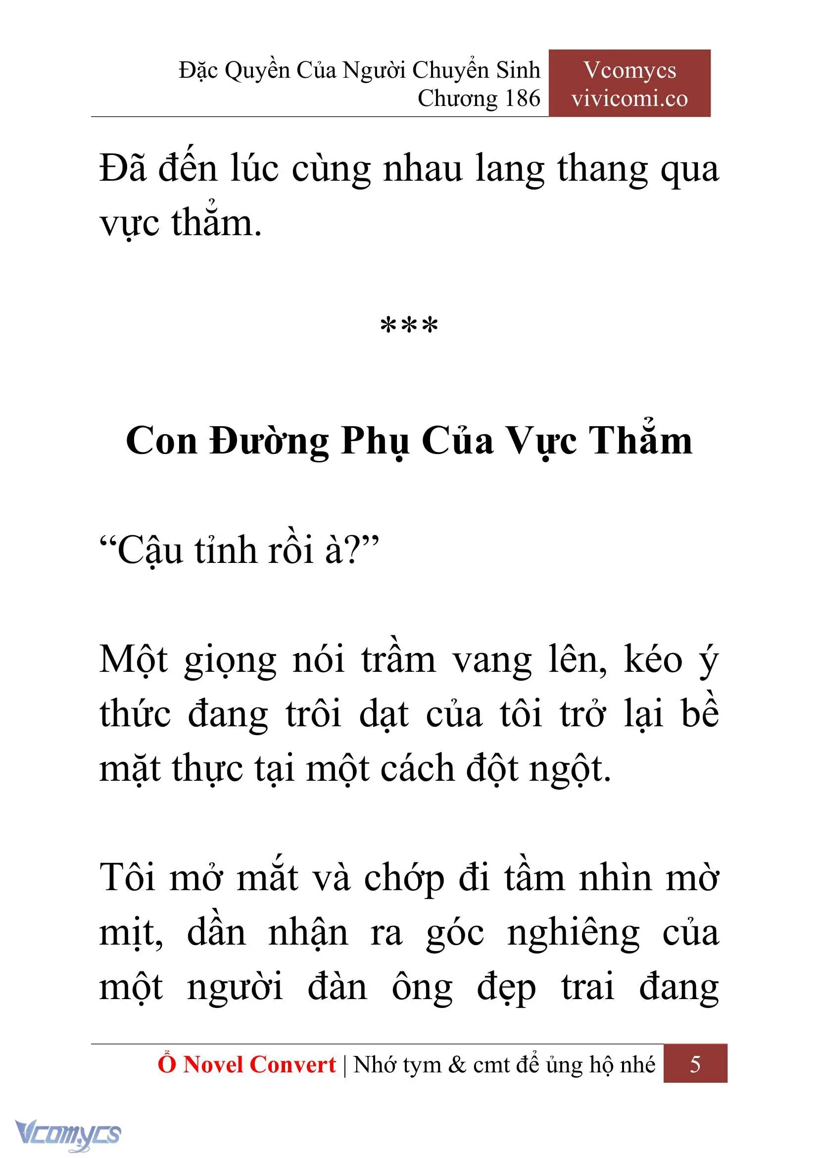 [Novel] Đặc Quyền Của Người Chuyển Sinh Chapter 186 - Trang 9