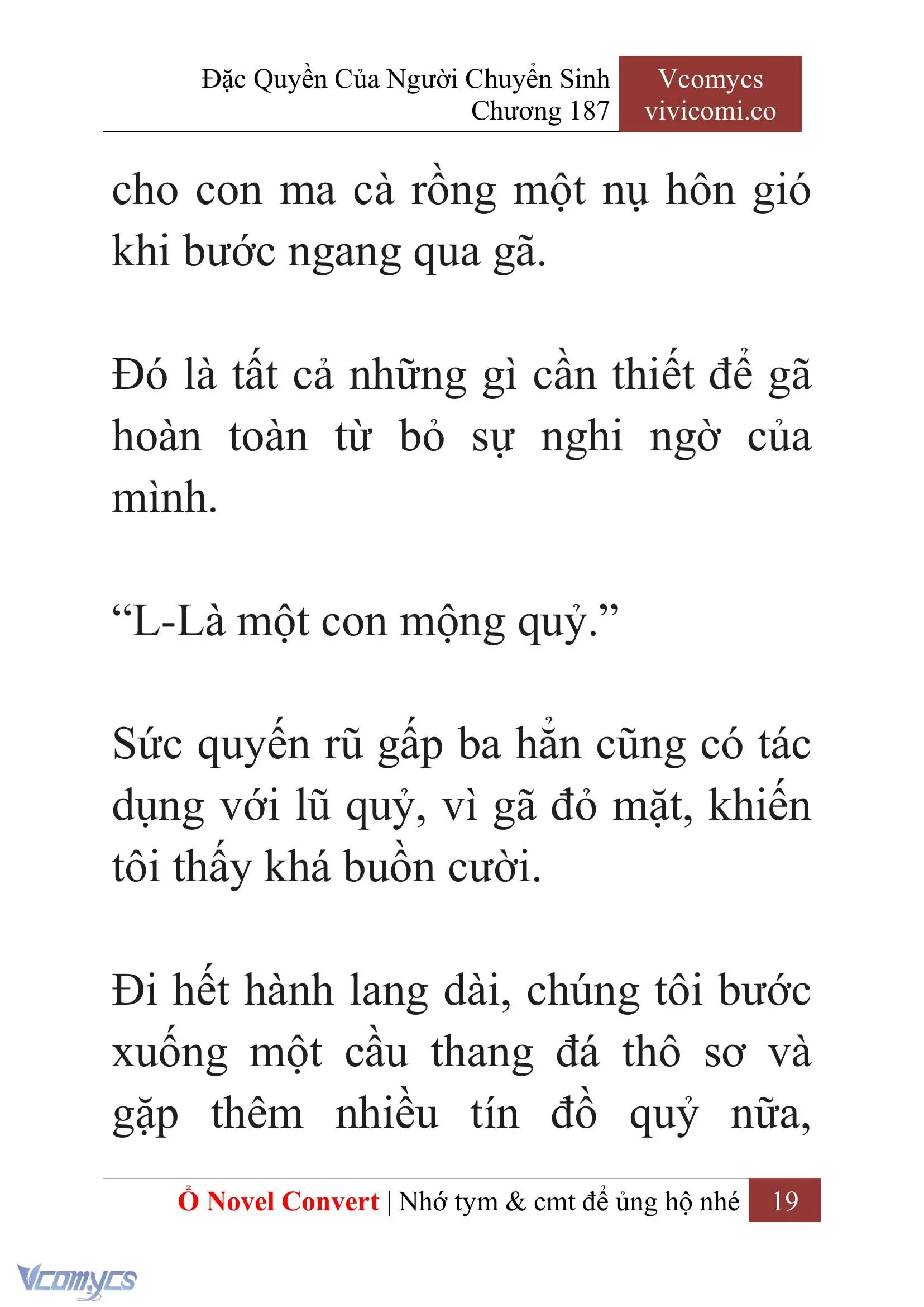 [Novel] Đặc Quyền Của Người Chuyển Sinh Chapter 187 - Trang 23