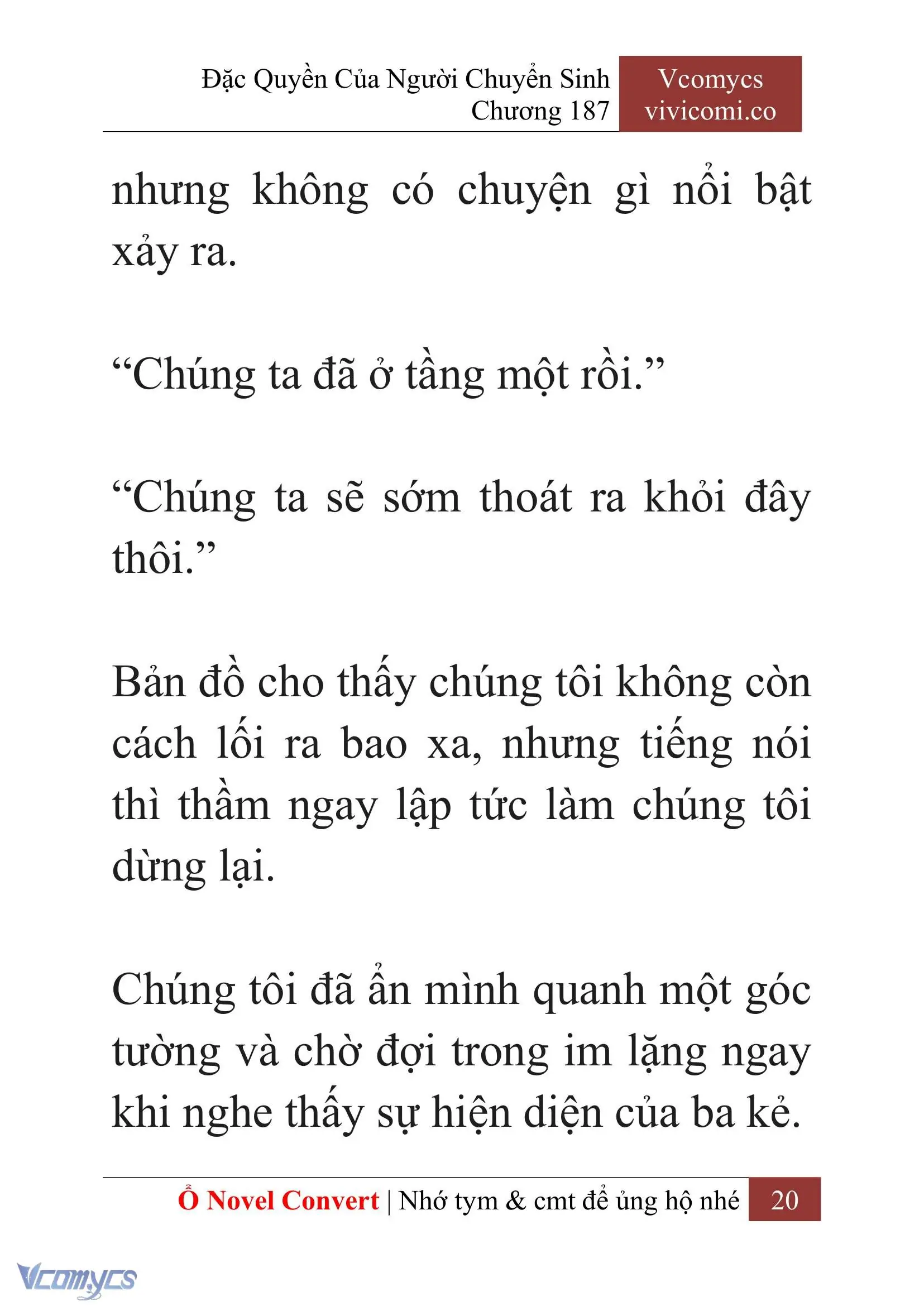 [Novel] Đặc Quyền Của Người Chuyển Sinh Chapter 187 - Trang 24