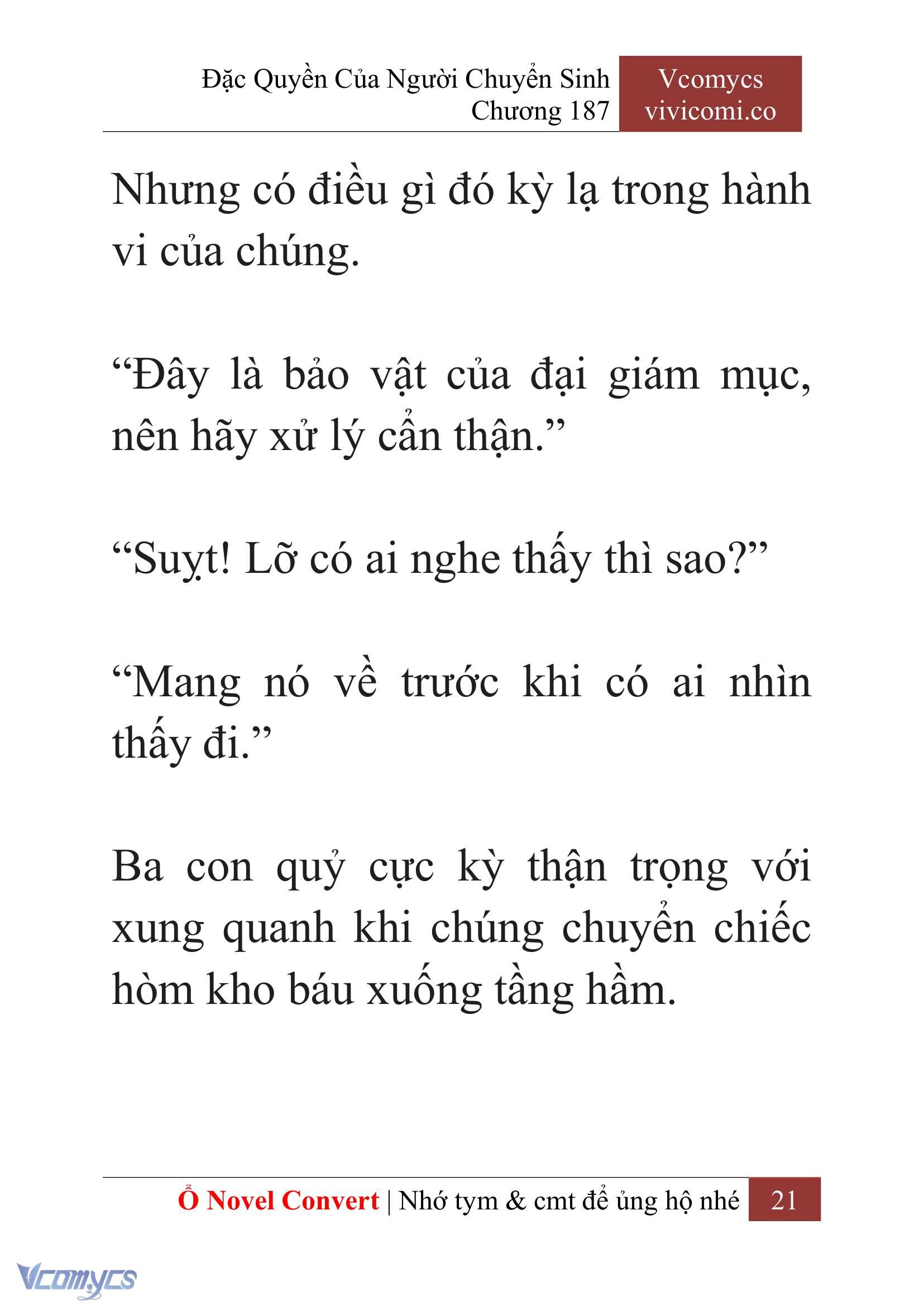 [Novel] Đặc Quyền Của Người Chuyển Sinh Chapter 187 - Trang 25