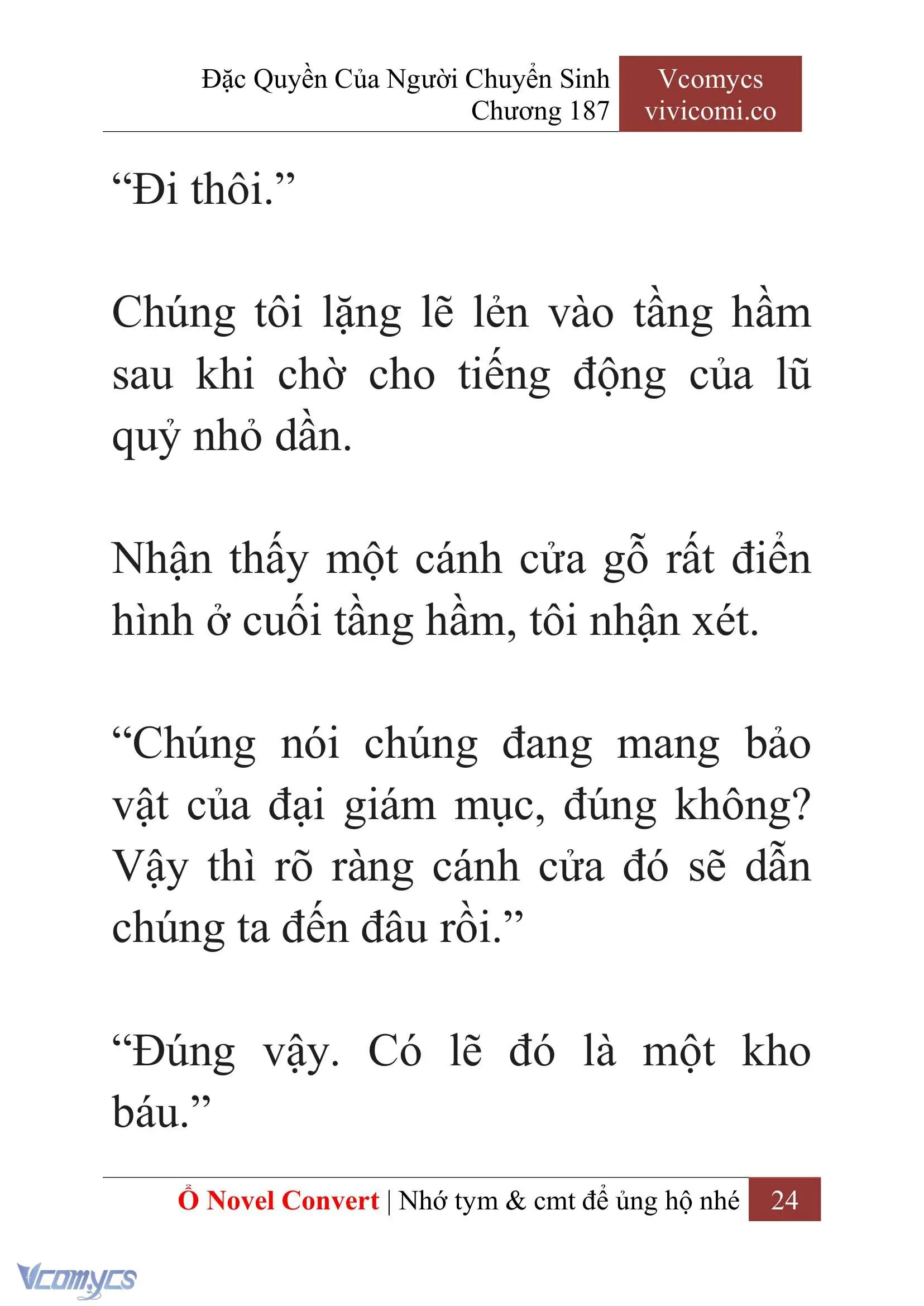 [Novel] Đặc Quyền Của Người Chuyển Sinh Chapter 187 - Trang 28