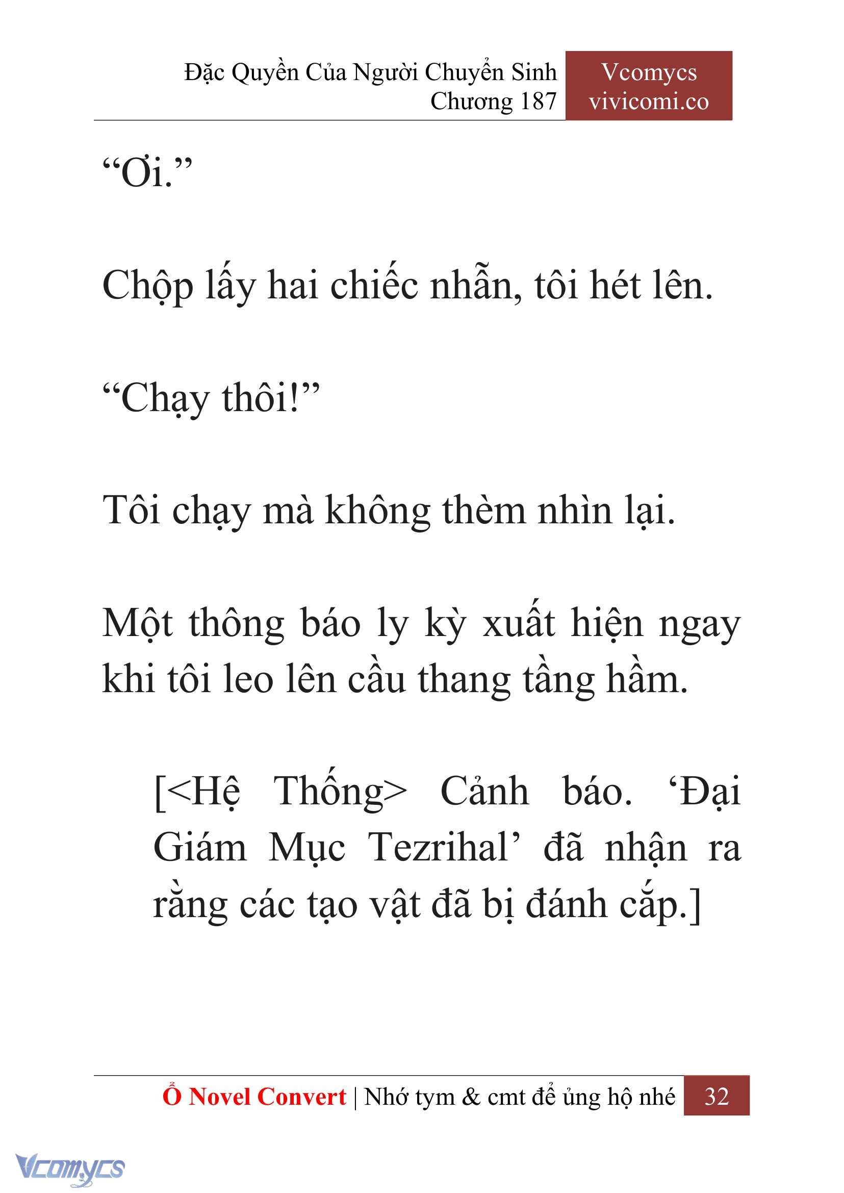 [Novel] Đặc Quyền Của Người Chuyển Sinh Chapter 187 - Trang 36