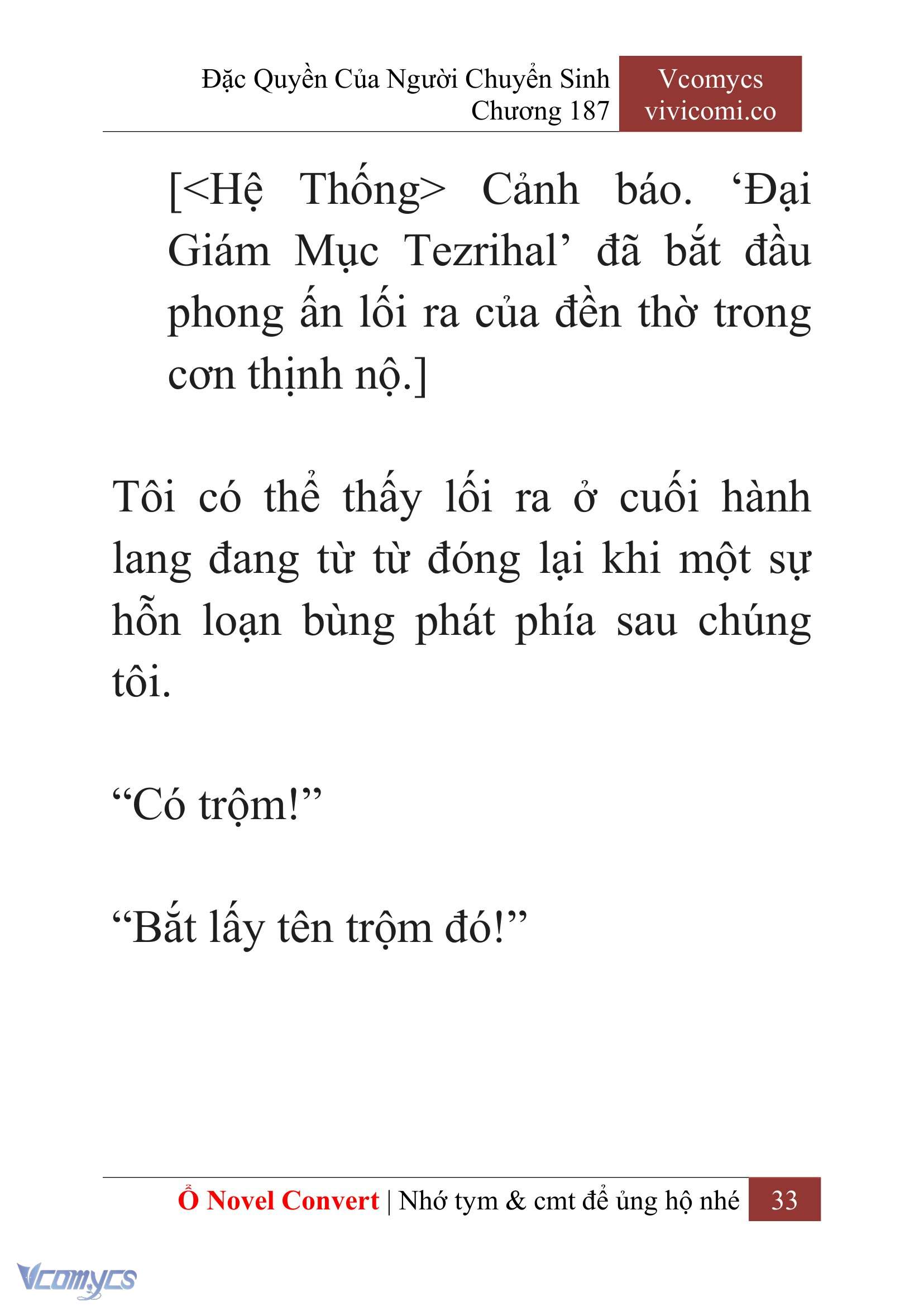 [Novel] Đặc Quyền Của Người Chuyển Sinh Chapter 187 - Trang 37