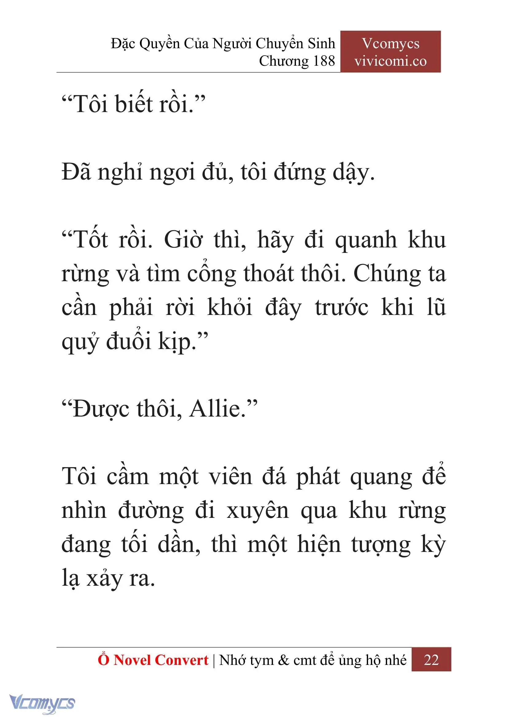 [Novel] Đặc Quyền Của Người Chuyển Sinh Chapter 188 - Trang 26