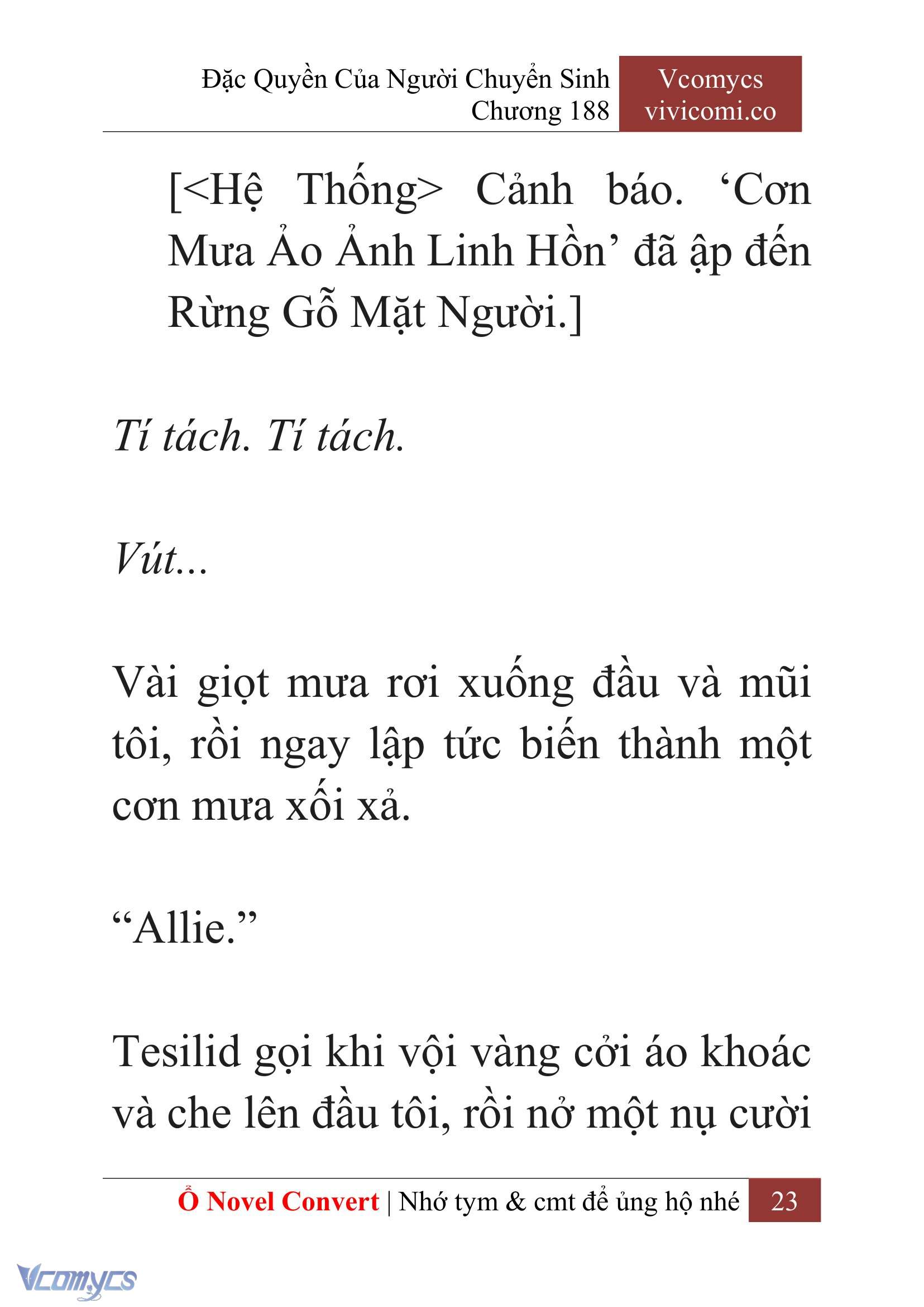 [Novel] Đặc Quyền Của Người Chuyển Sinh Chapter 188 - Trang 27