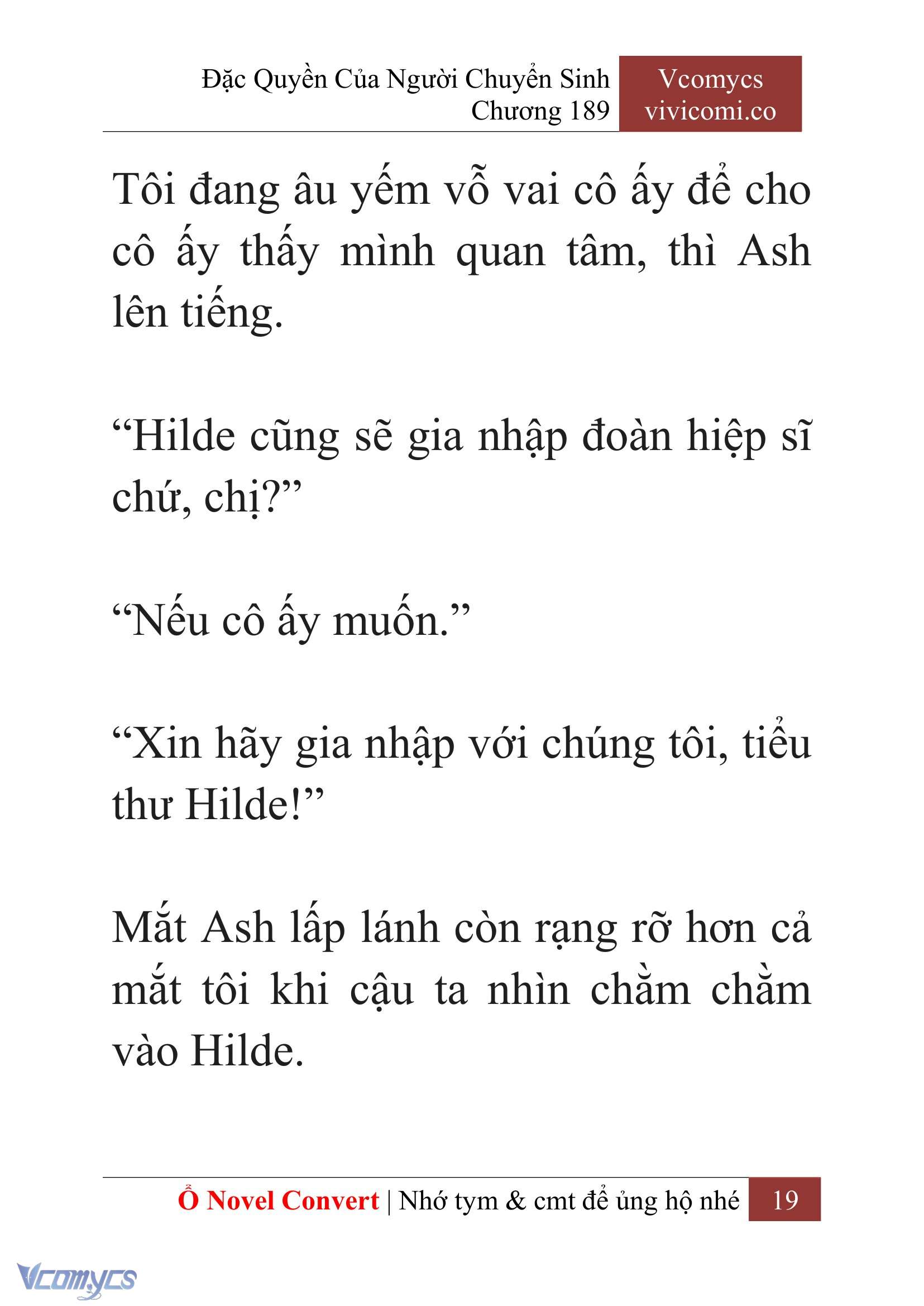 [Novel] Đặc Quyền Của Người Chuyển Sinh Chapter 189 - Trang 23