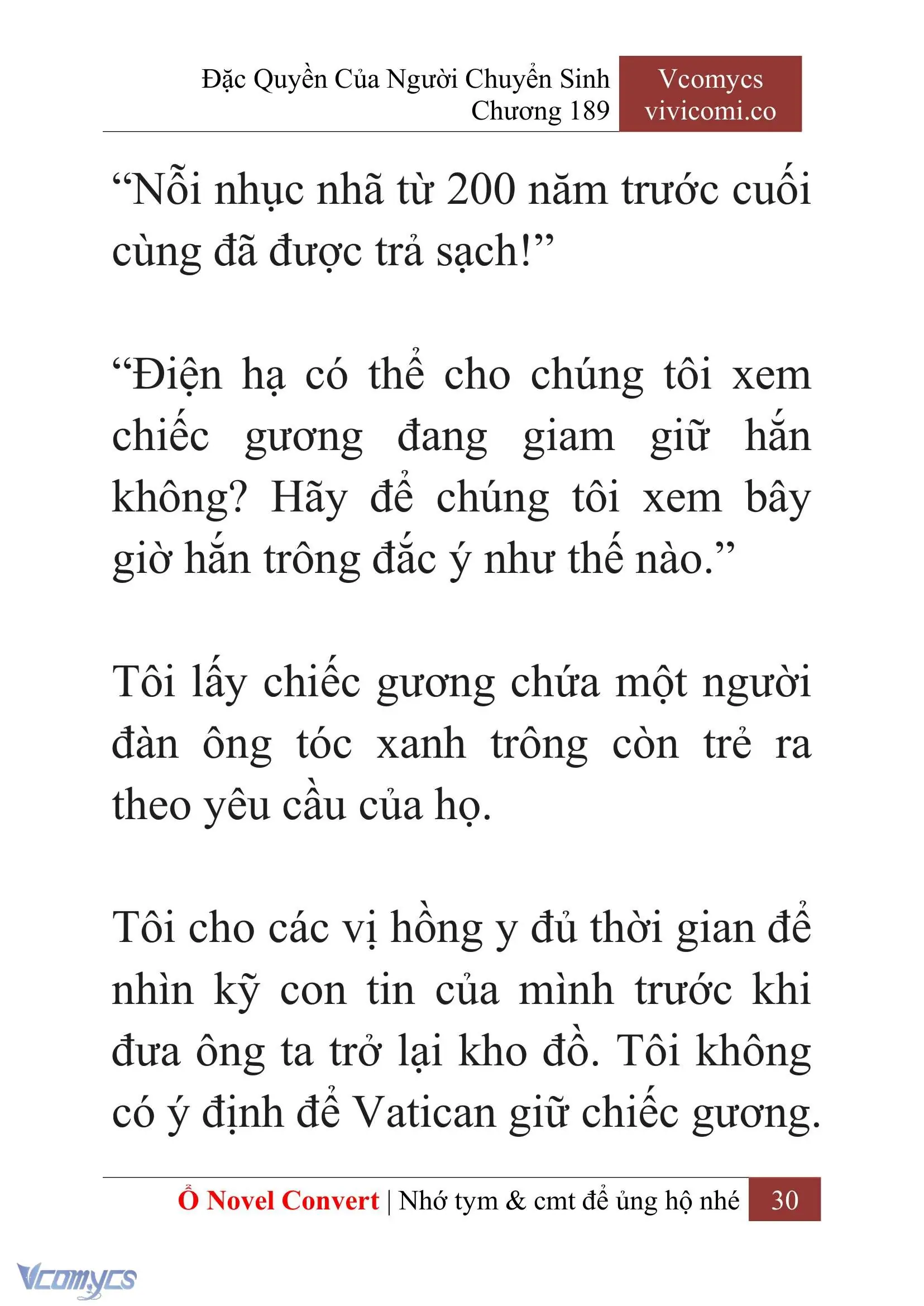[Novel] Đặc Quyền Của Người Chuyển Sinh Chapter 189 - Trang 34